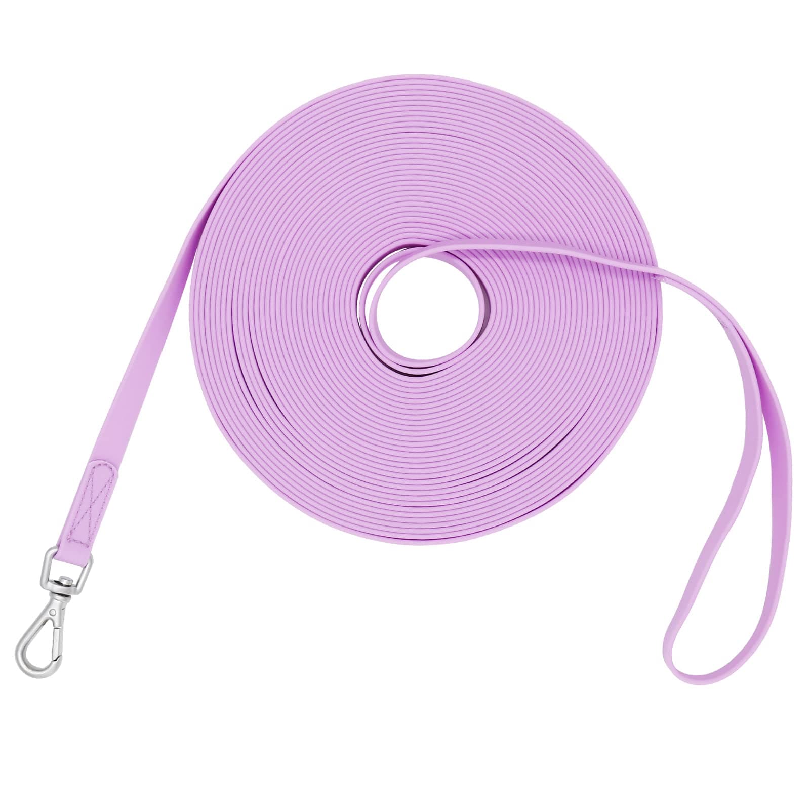 Nimble Waterproof Dog Training Leash 50FT 30FT 15FT 10FT 5FT Heavy Duty Recall Long Lead for Large Medium Small Dogs