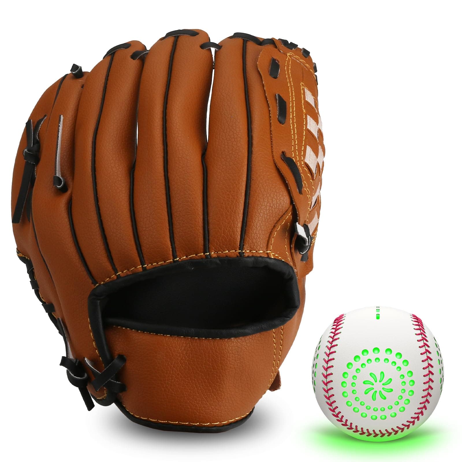 HYES Light up Baseball with LED Rechargeable, 9 Lighting Modes