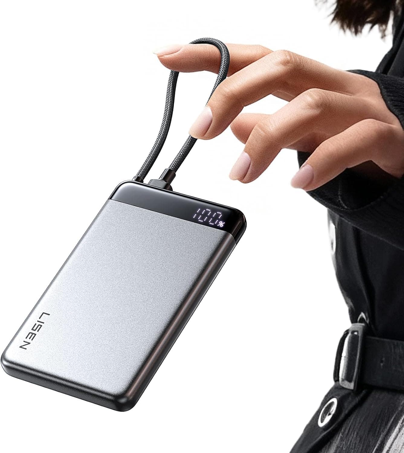 LISEN Fast Charging Power Bank, CCC Certified Power Bank for iPhone