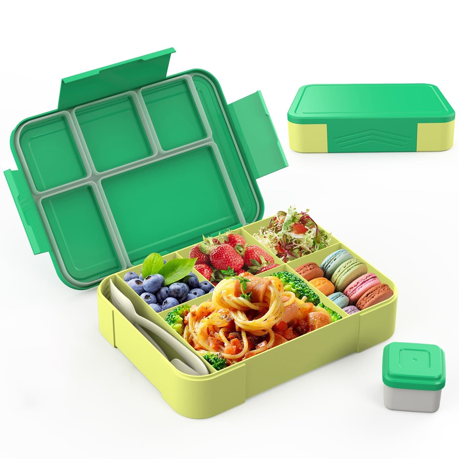 Hap Tim Bento Box Lunch Box for Kids (CA1265-GR)