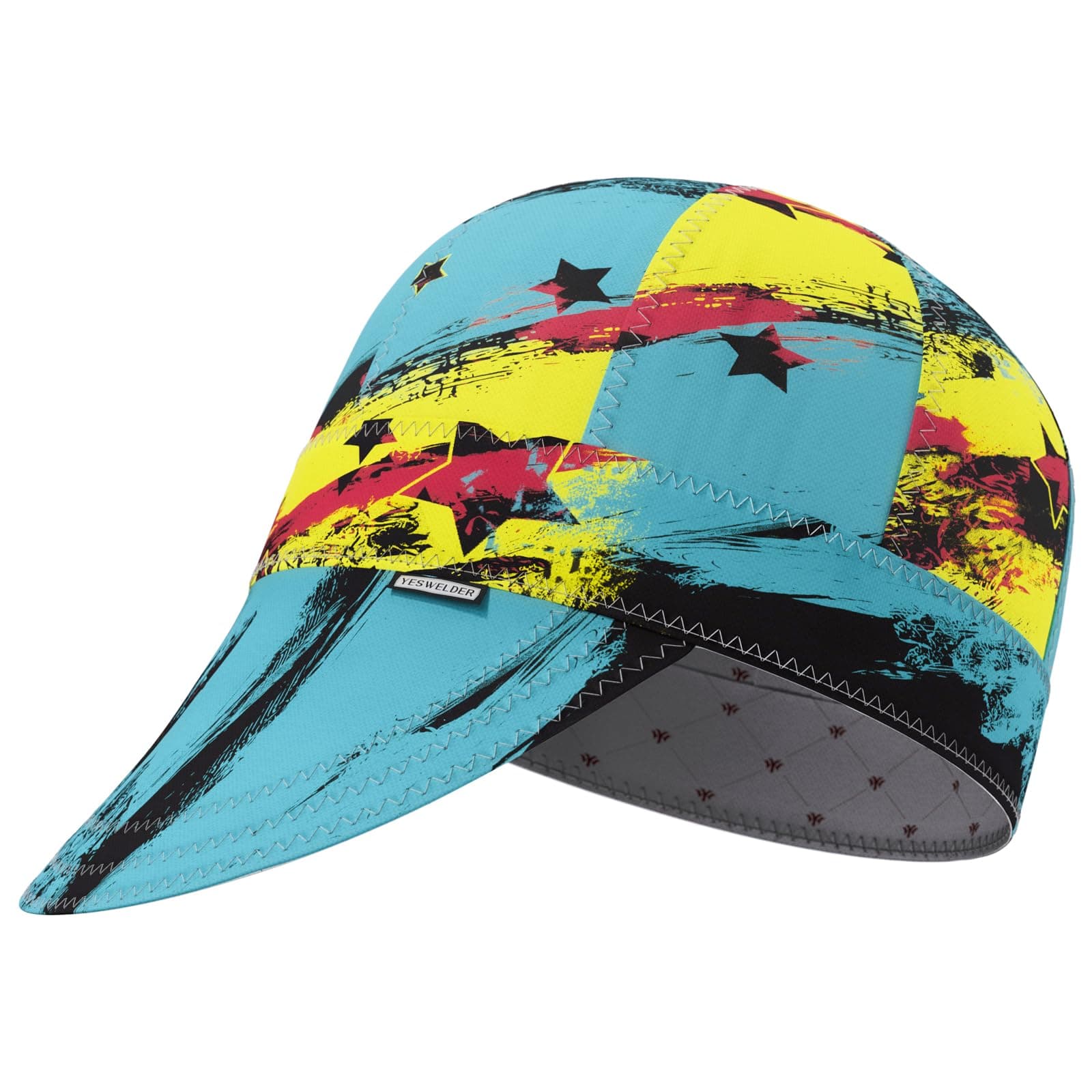 YESWELDER Reversible 8-Panel Welding Cap, Bay Style, Size 7-1/8