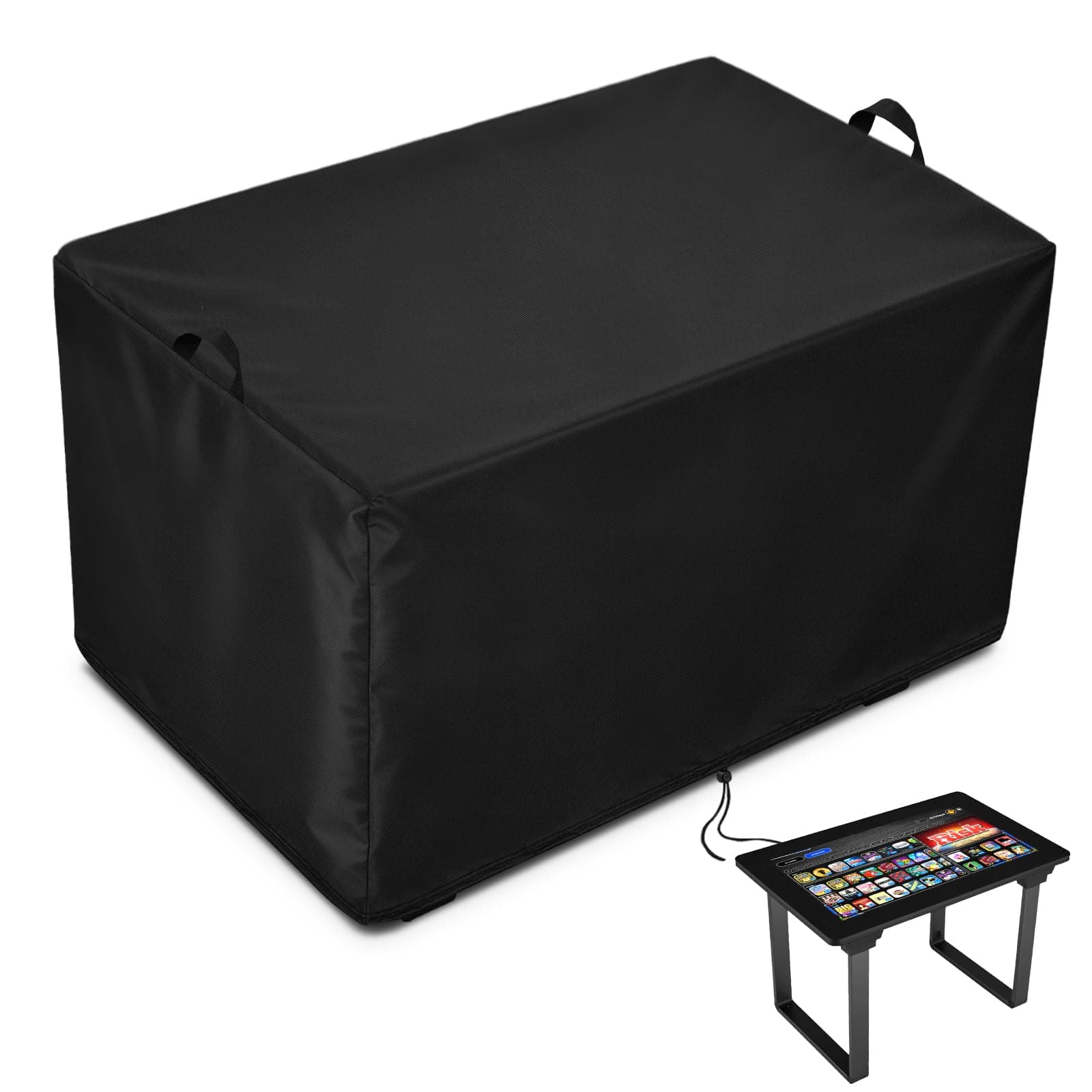 Phigill Game Table Cover - Heavy Duty Waterproof & Dustproof Cover for 32" Arcade & Board Game Tables | Adults & Family Game Night