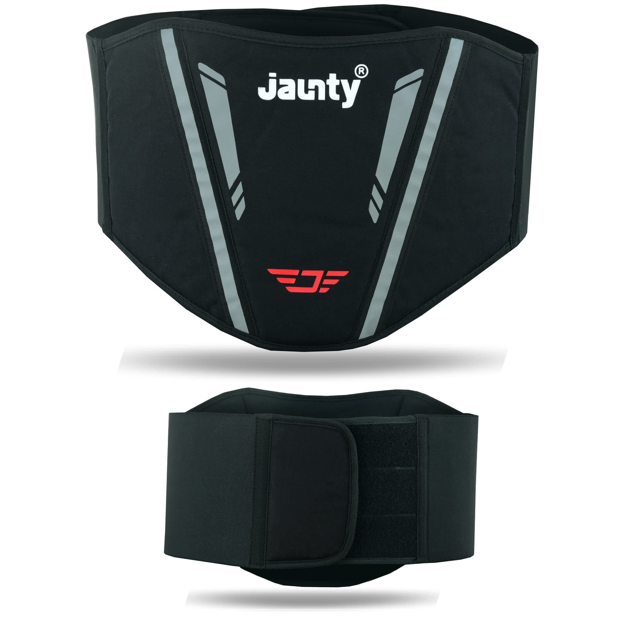 JAUNTY Motorcycle Kidney Belt Back Brace for Lower Back Pain Relief for Men and Women Lumbar Support Belt Lightweight Breathable Design for Workout,Sciatica, Weight Lifting (XX-Large)