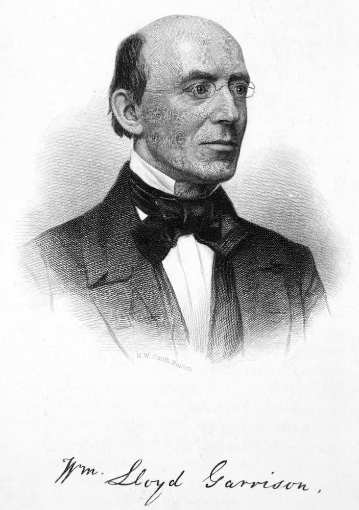 William Lloyd Garrison N(1805-1879) American Abolitionist Steel Engraving 19Th Century Poster Print by (24 x 36)