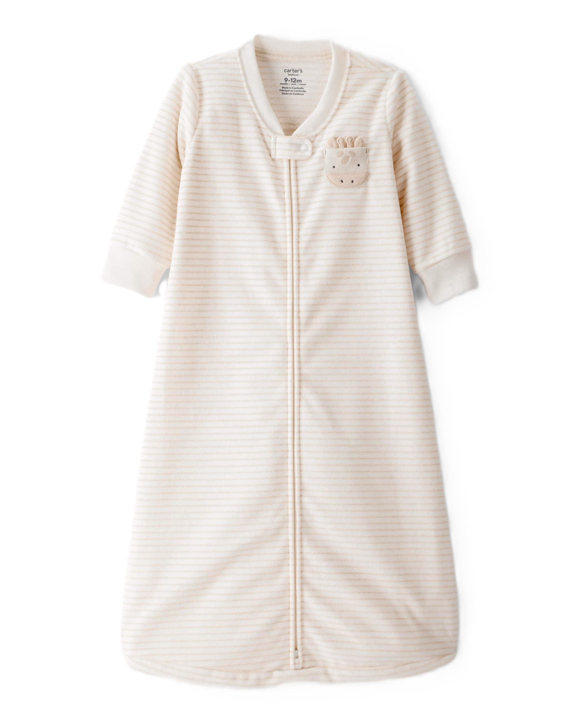 Carter's Unisex Baby Sleep Bag (Cream Stripes, 6-9 Months)