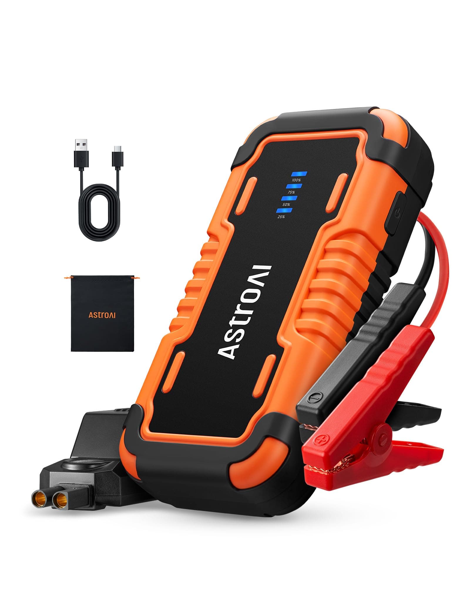 AstroAI ジャンプスターター P10 3000A 12V車用 エンジンスターター 10.0L対応