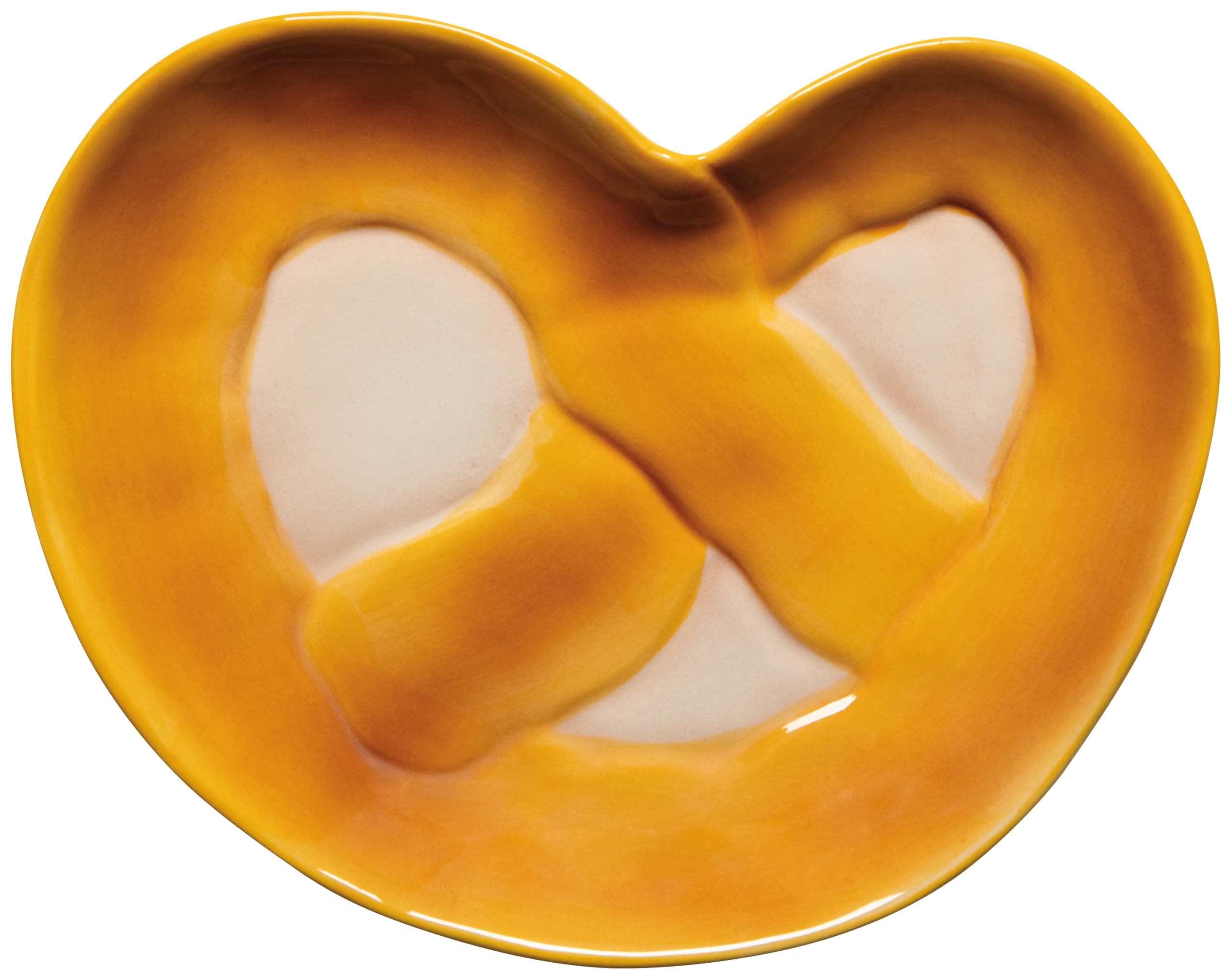 Pretzel-Shaped Plate by Danica Jubilee