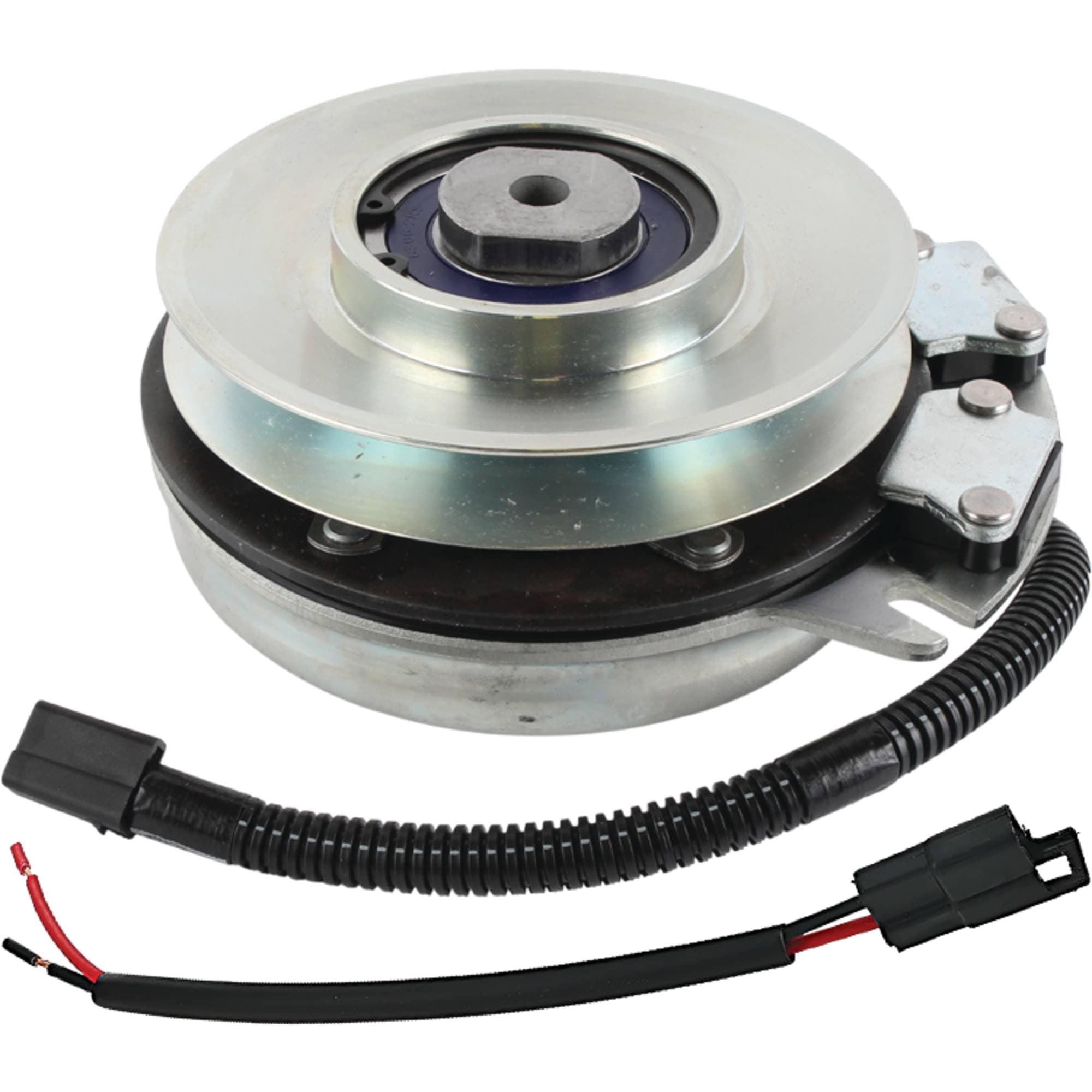 Outdoor Power Xtreme Equipment X0262A PTO Clutch Compatible With/Replacement For Dixie Chopper Iron Eagle and Magnum series 500067, 5218-116, 5218-116A, 5218-250 1/2" or 5/8" Belt Width, 6" Pulley Dia