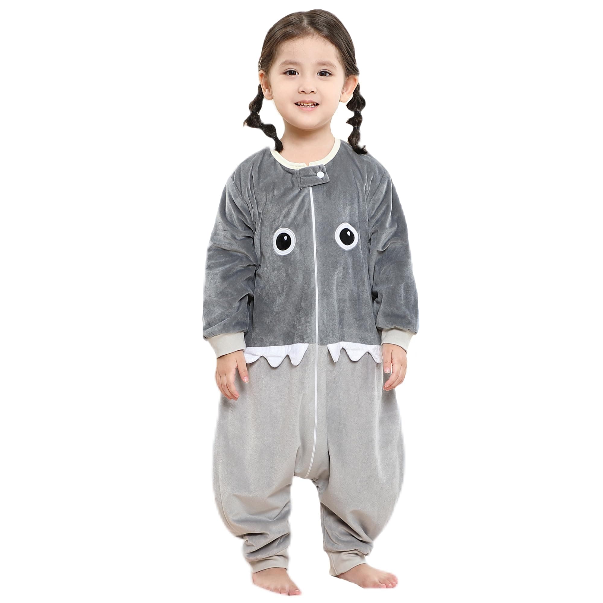 MICHLEY Baby Sleeping Bag Sack Infant Swaddle Wearable Blanket,Shark,5-6T