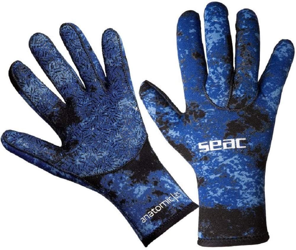 SEAC Anatomic Camo 3.5mm Gloves