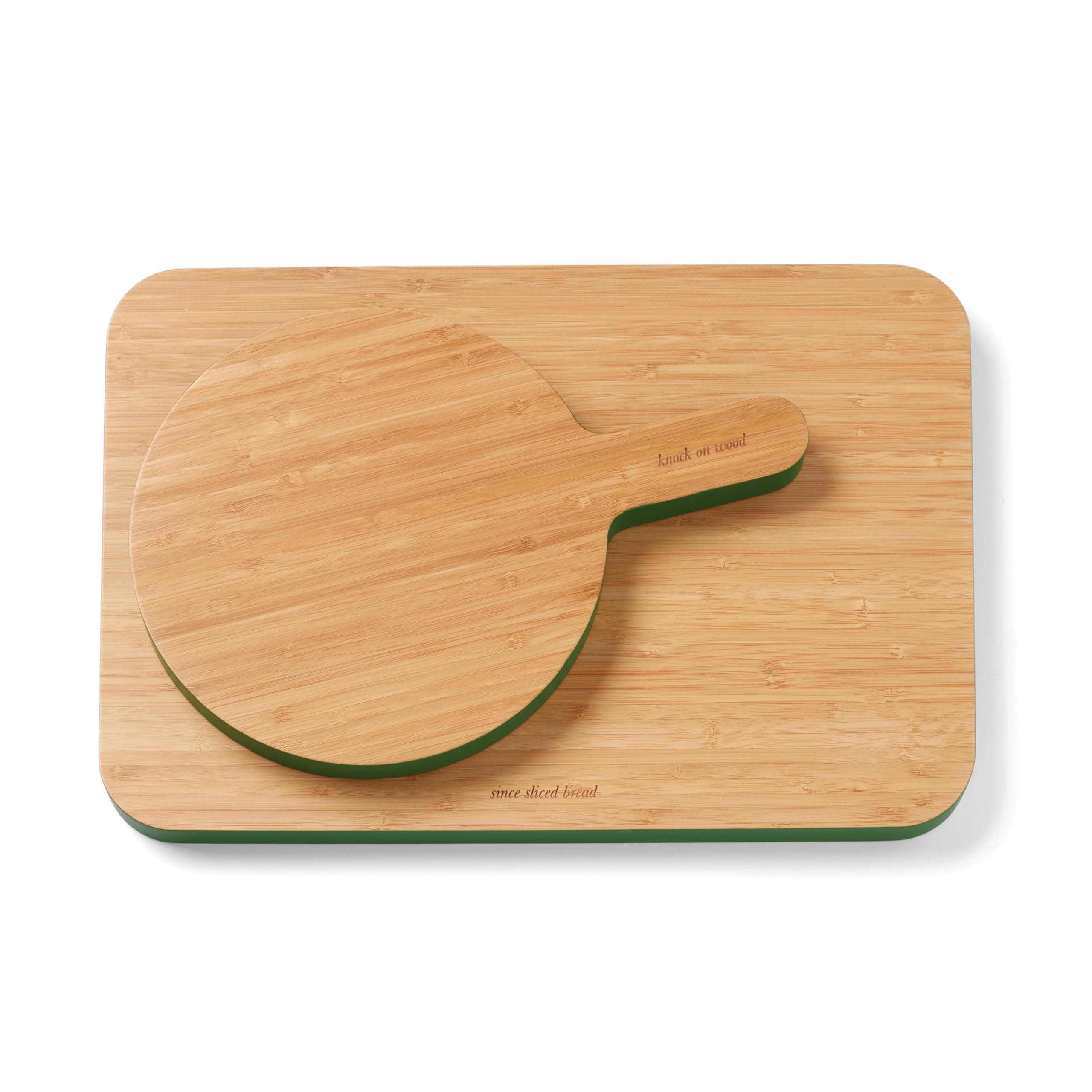 Kate Spade 894685 Knock On Wood Cutting Boards, Set of 2