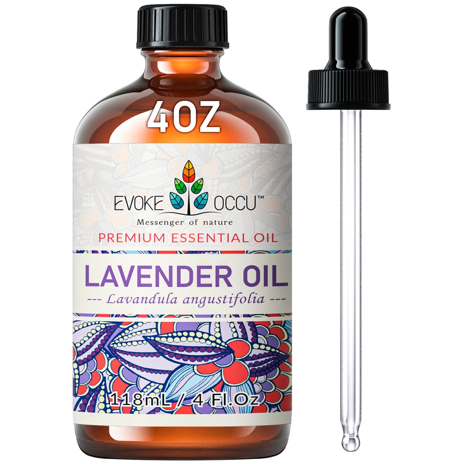 EVOKE OCCU Lavender Essential Oil for Diffuser, DIY & Relaxation