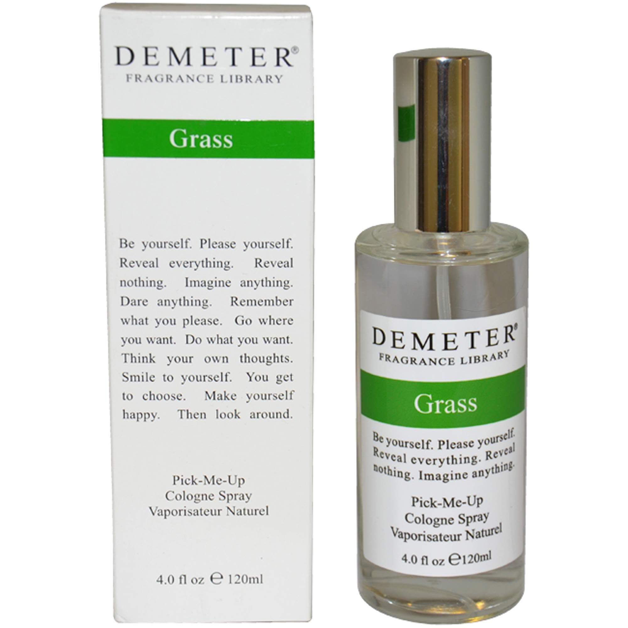 Grass Perfume by Demeter for Women. Pick-me Up Cologne Spray 4.0 Oz / 120 Ml.