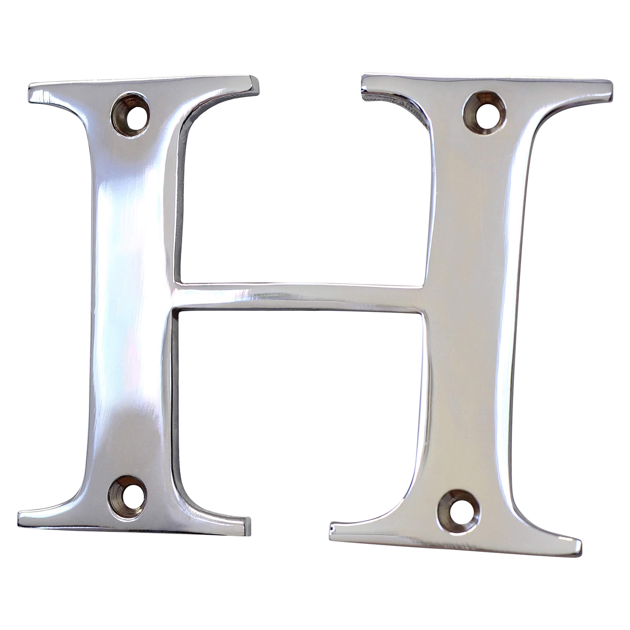 RCH Hardware 2350H-CP075 House Letter, Polished Chrome