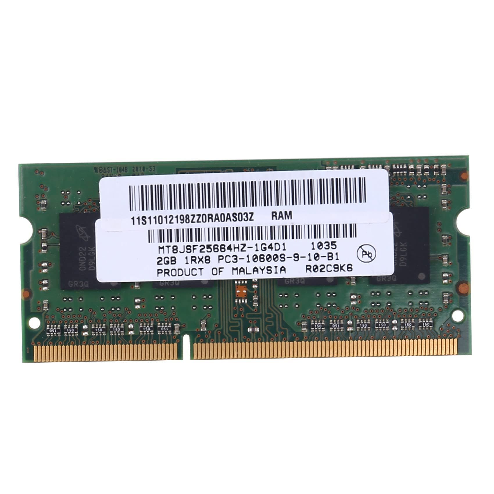 AIDIRui DDR3 2GB Laptop Memory Ram 1RX8 PC3-10600S 1333Mhz 204Pin 1.5V High Performance Notebook RAM