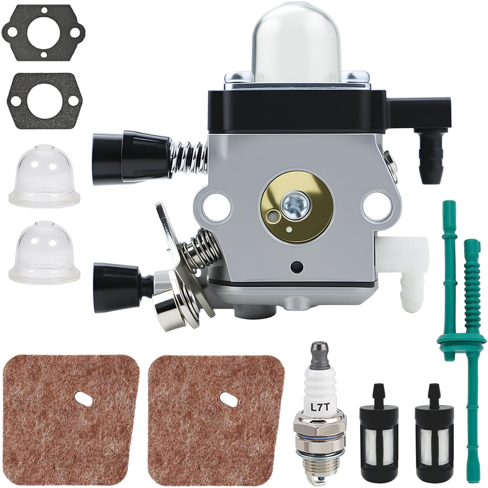 FS38 Carburetor Kit For Stihl FS38 FS55 FS55R FS45 FS46 FS55C Brushcutters