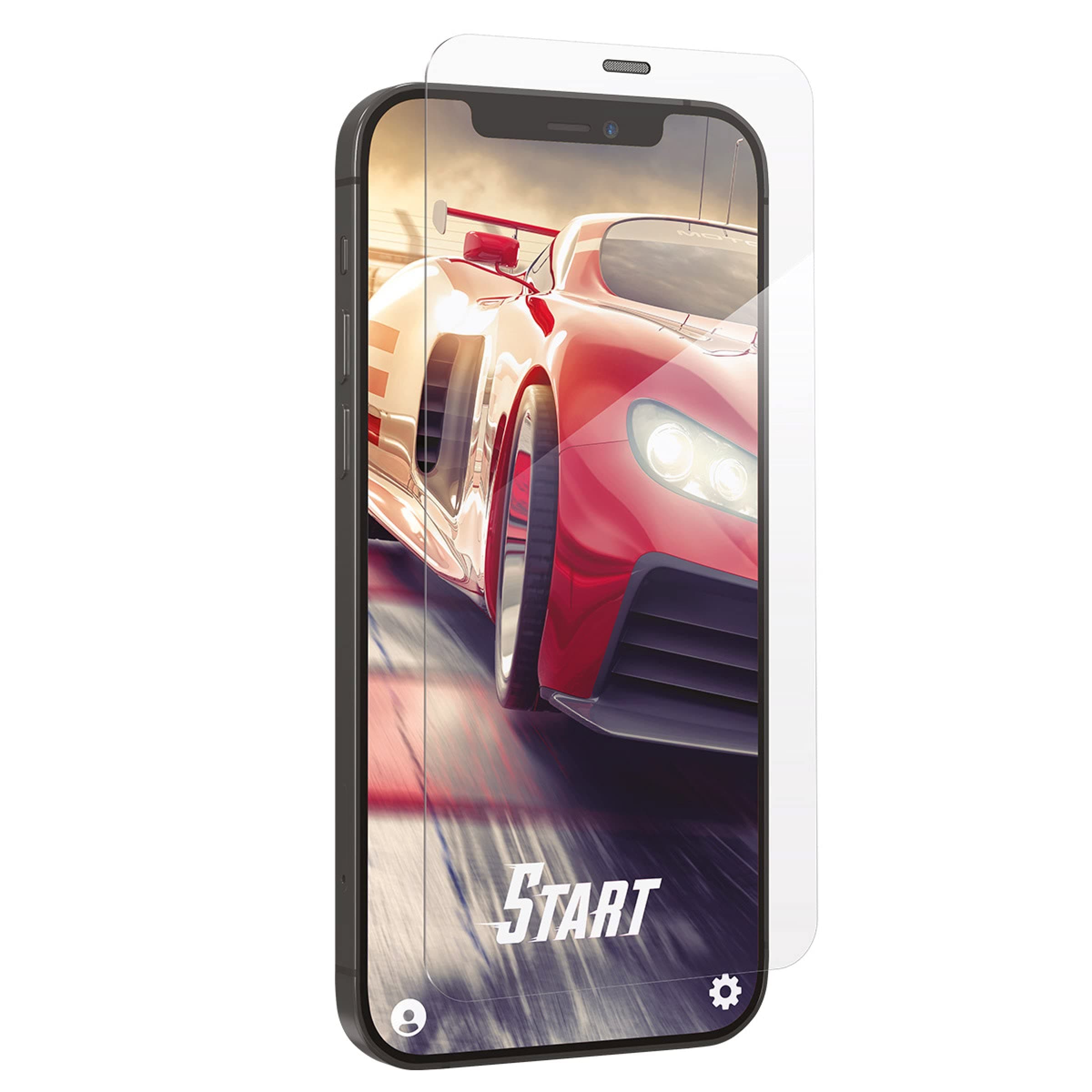 ZAGG Invisible Shield Glass Elite+: Gamers’ Edition - Full-screen Coverage with Maximum Touch Sensitivity - for iPhone 12 Pro Max 200107856s
