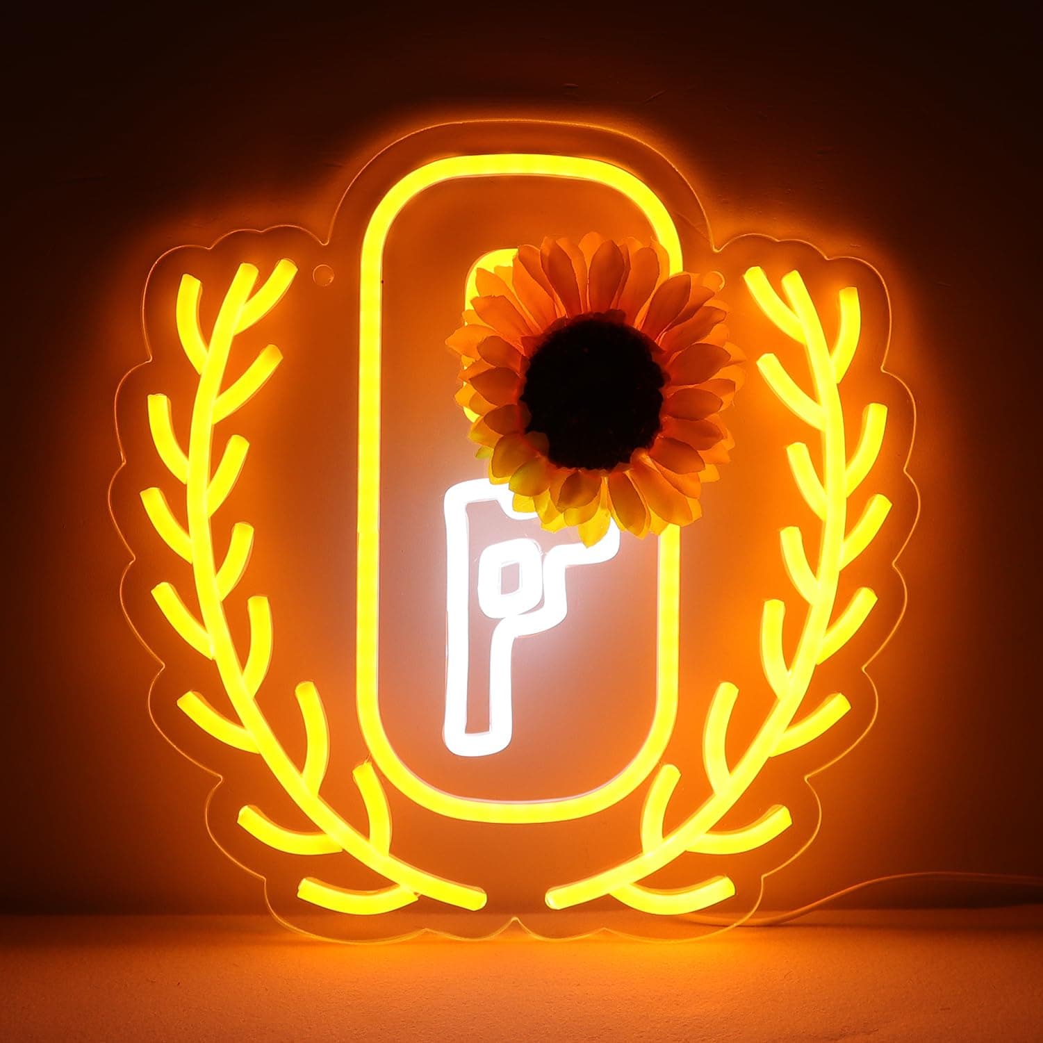 JFLLamp Game Character Neon Signs for Wall Decor Game Logo Neon Lights for Bedroom Led Signs Suitable for Dormitory Man Cave Christmas Gift 007
