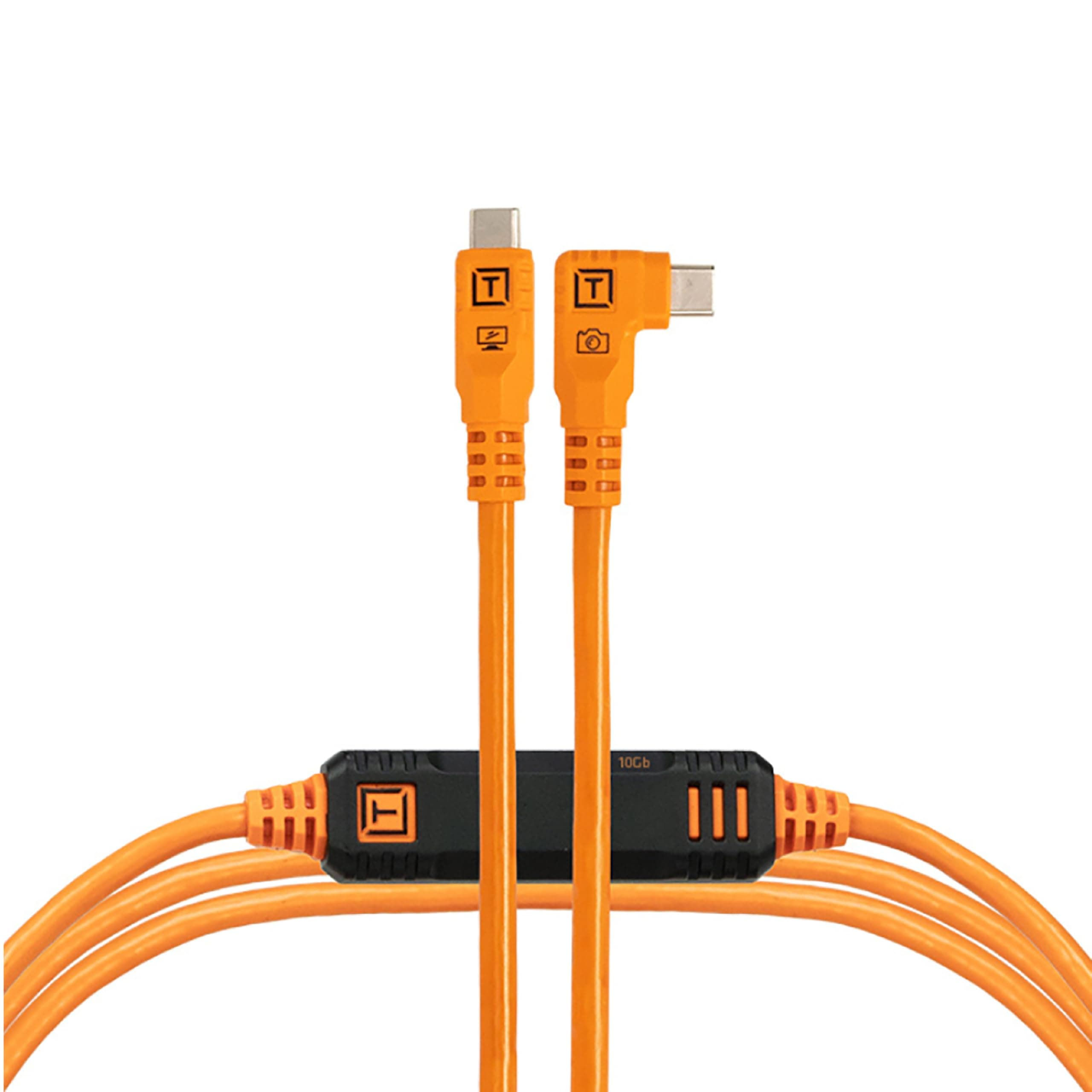 TetherPro Optima 10Gbps Gen 2 USB-C, 15' (4.6m), Straight to Right