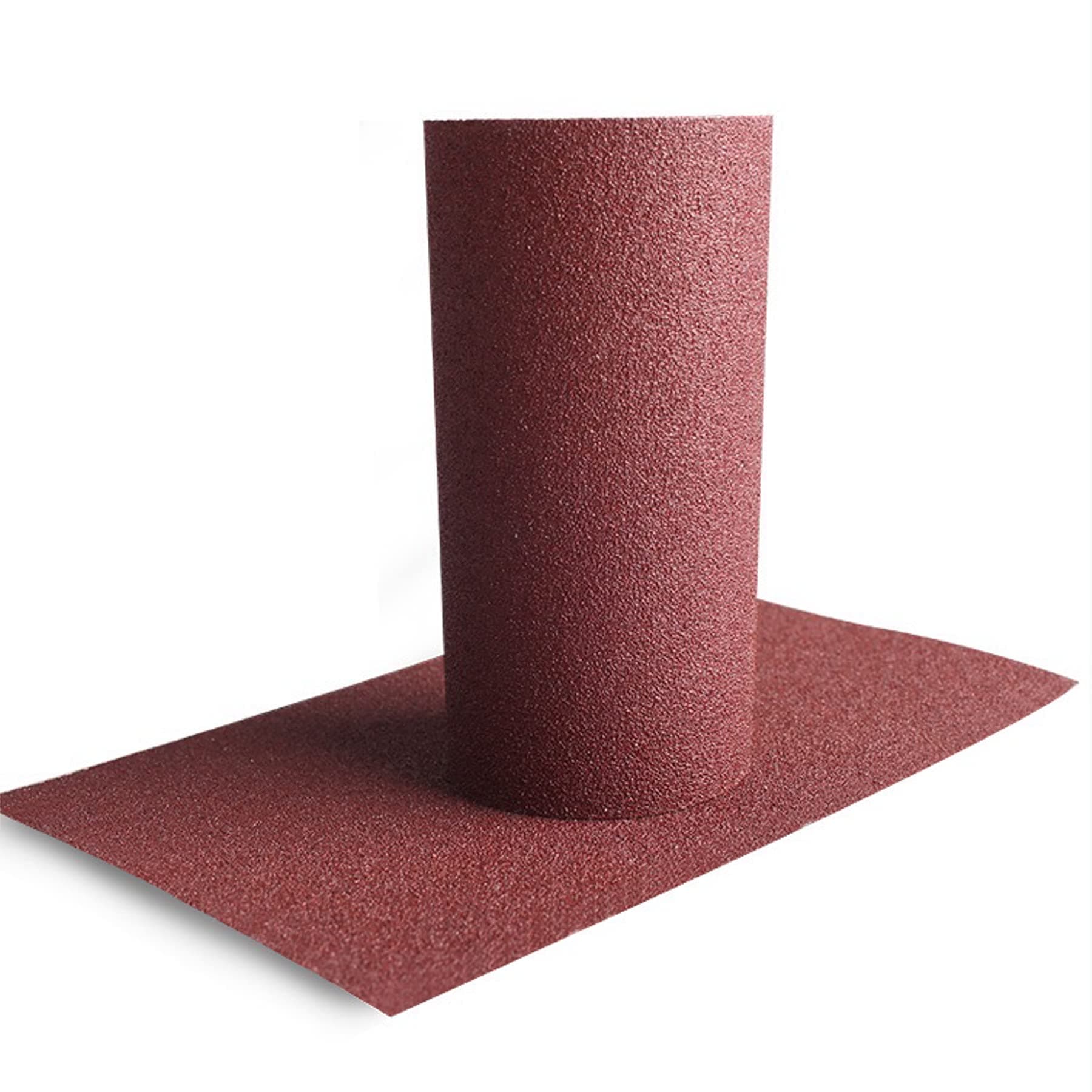 LEPEVNEY 800 Grit Emery Cloth Roll for Metal Wood Furniture Finishing Metal Sanding Automotive Polishing Matte Sandpaper Roll Sander Abrasive Machine Roll, 100mm x 5M