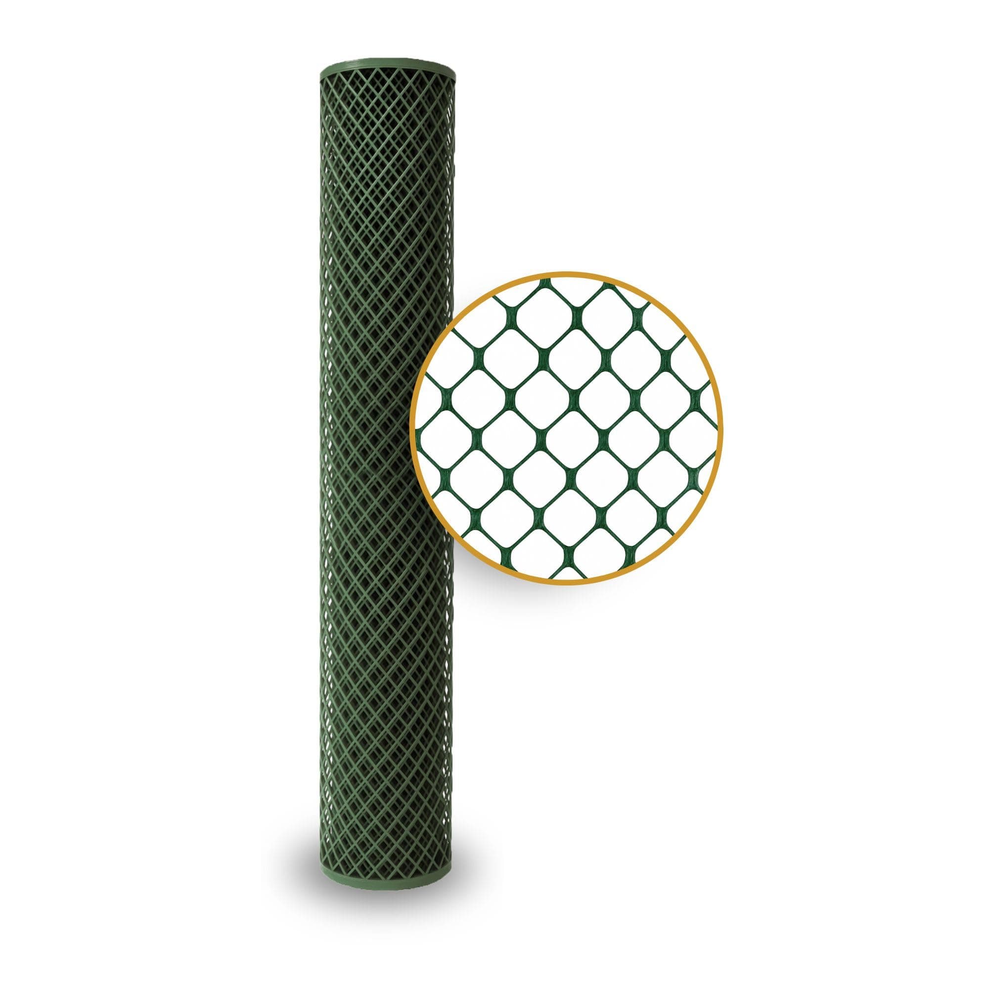 Nuvo Iron Green Plastic Poultry Netting 3' H x 25' L Netting 3/4" x 3/4"