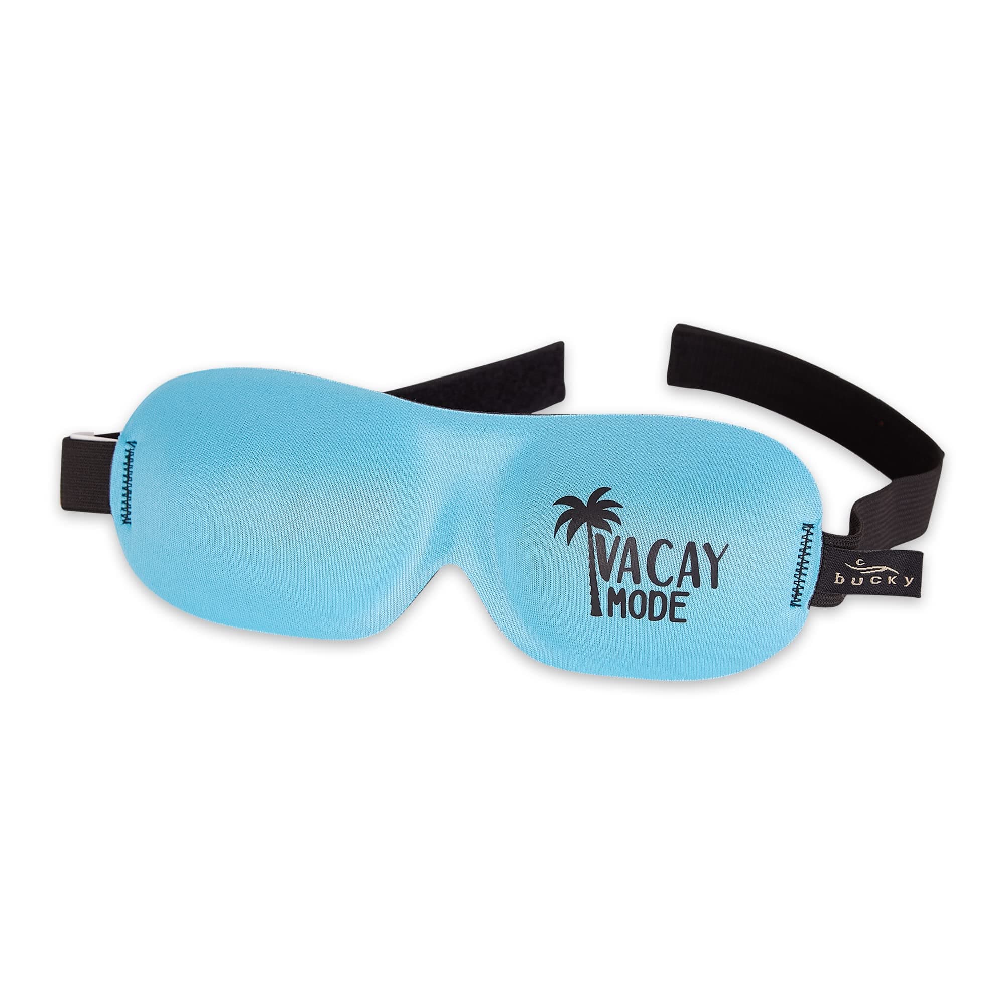 Bucky Ultralight Collection, Contoured Travel and Sleep Eye Mask, Vacay Mode, One Size