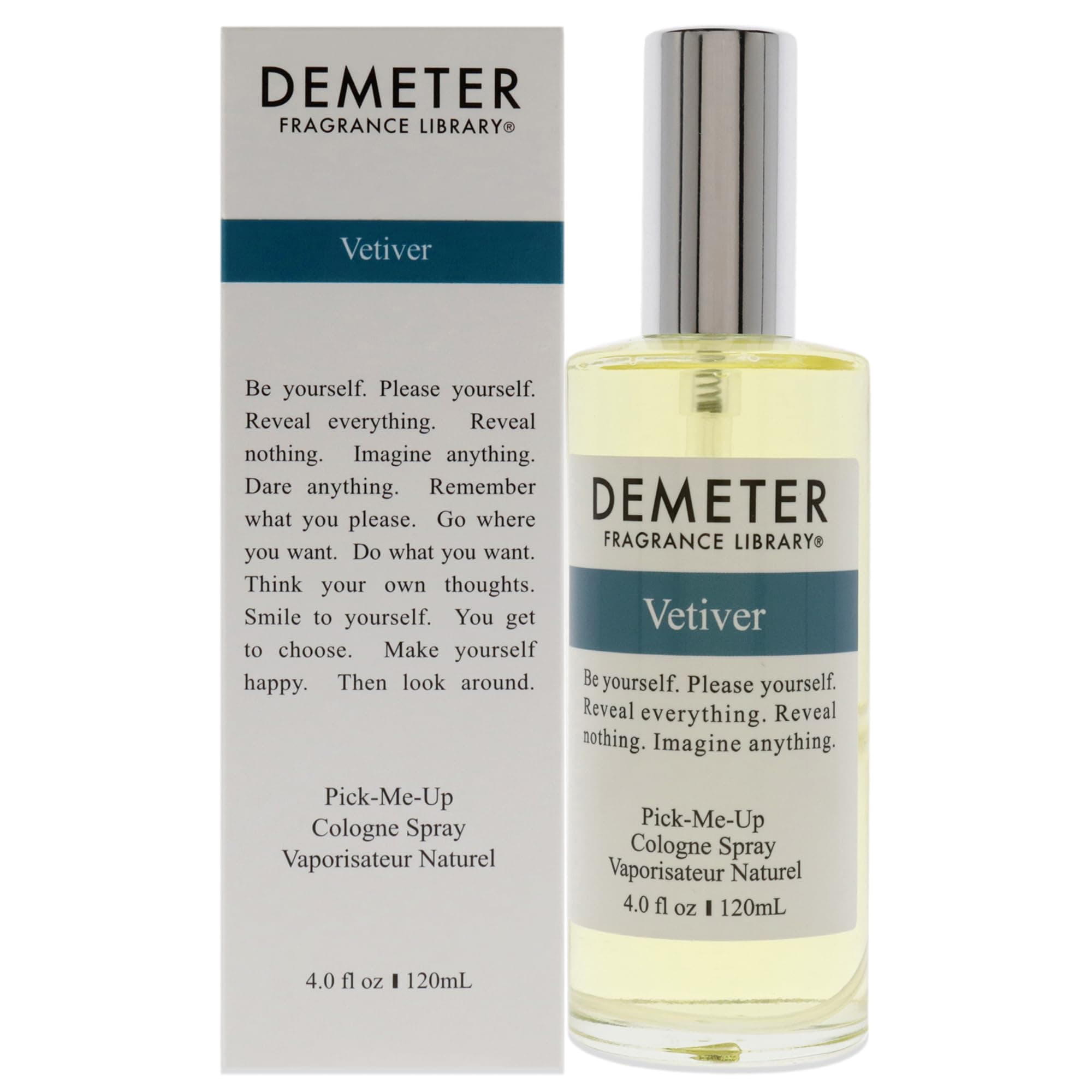 Demeter Vetiver for Women-4-Ounce Cologne Spray
