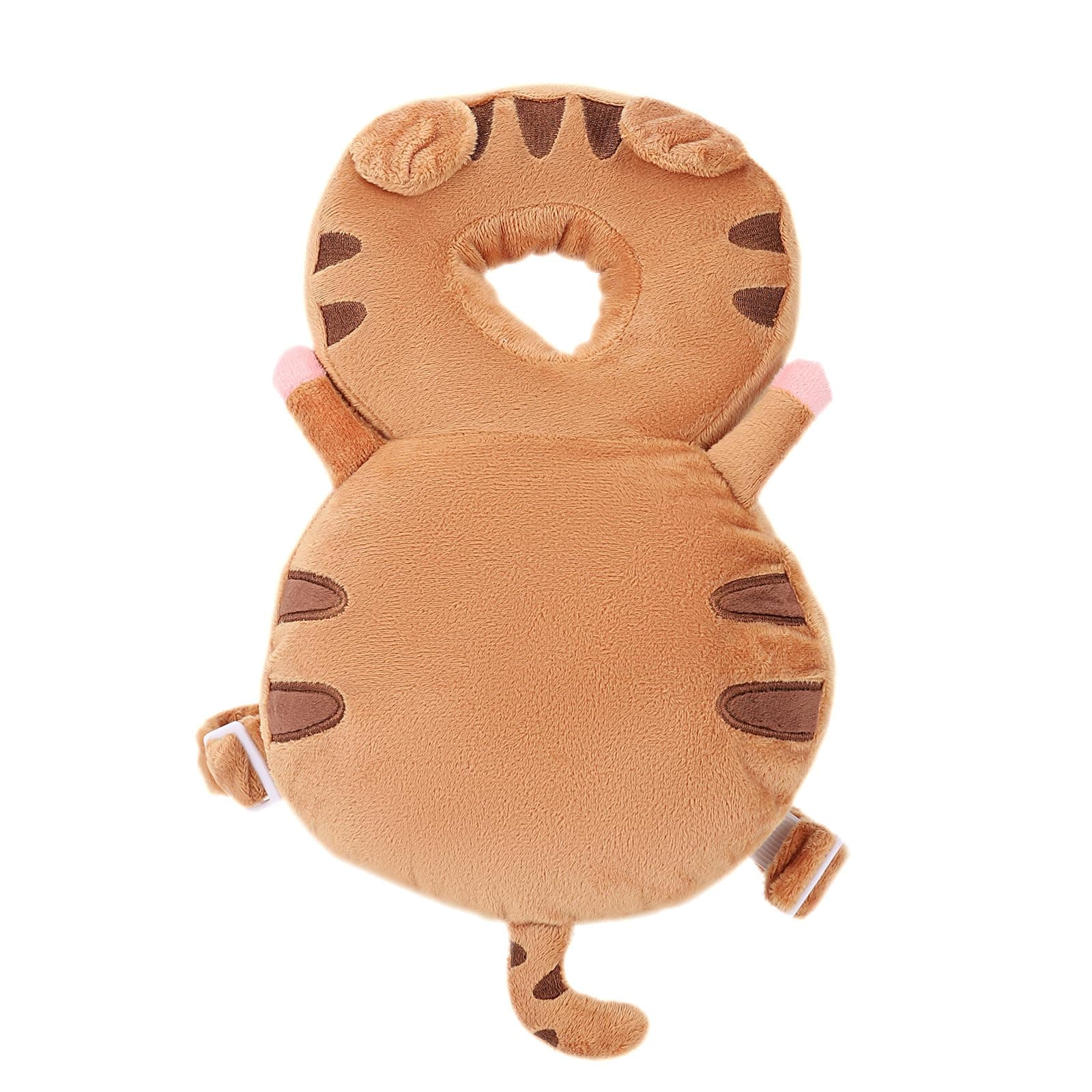 Baby Head Protection Backpack - Soft & Comfortable, Cute Cartoon Design, Ages 0-3, Tiger