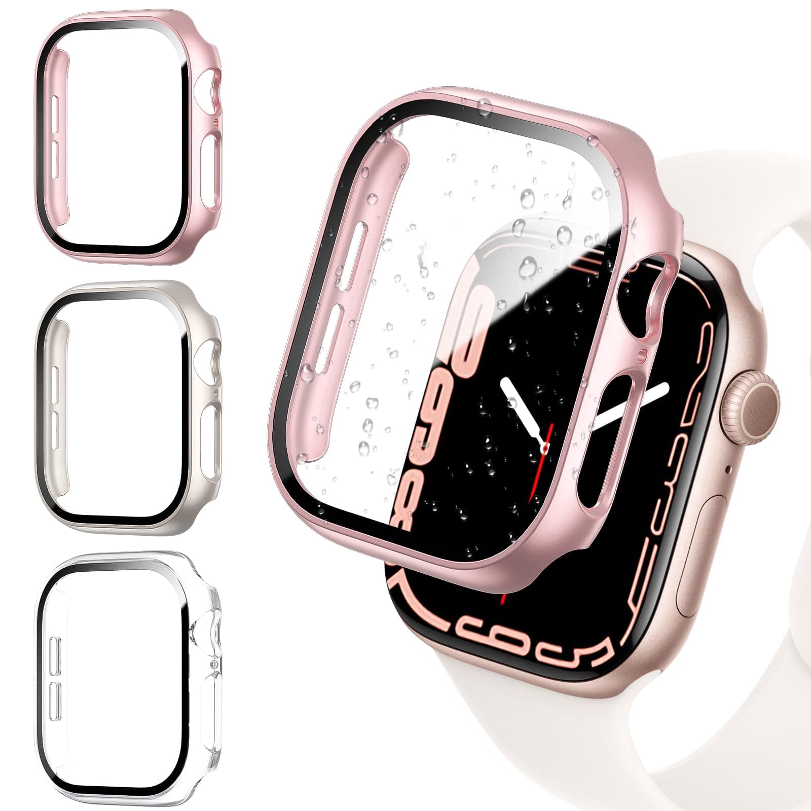 Case with Screen Protector for Apple Watch Series SE 3/SE 2/SE/6/5/4 40mm