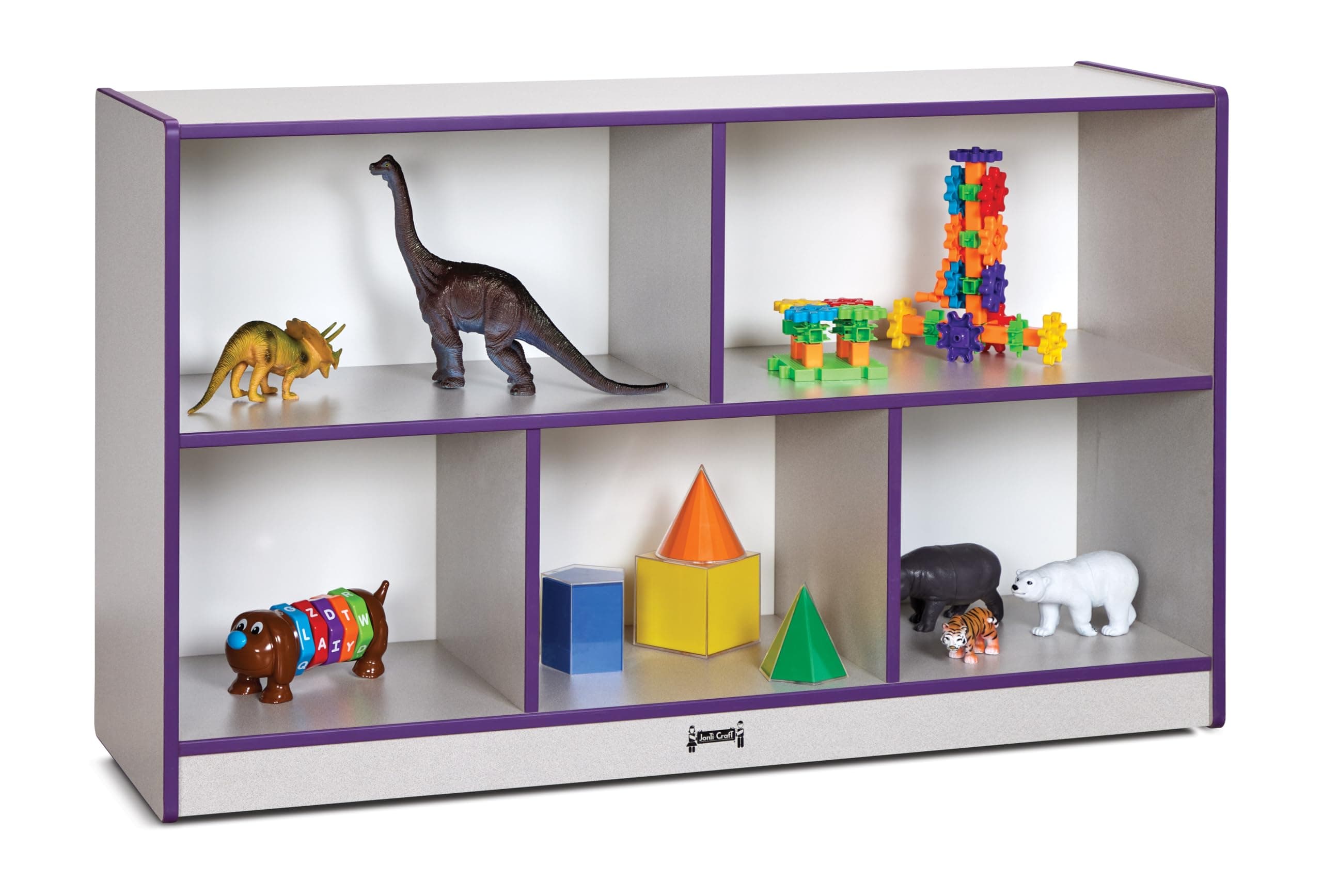 Low Single Mobile Storage Unit - Purple