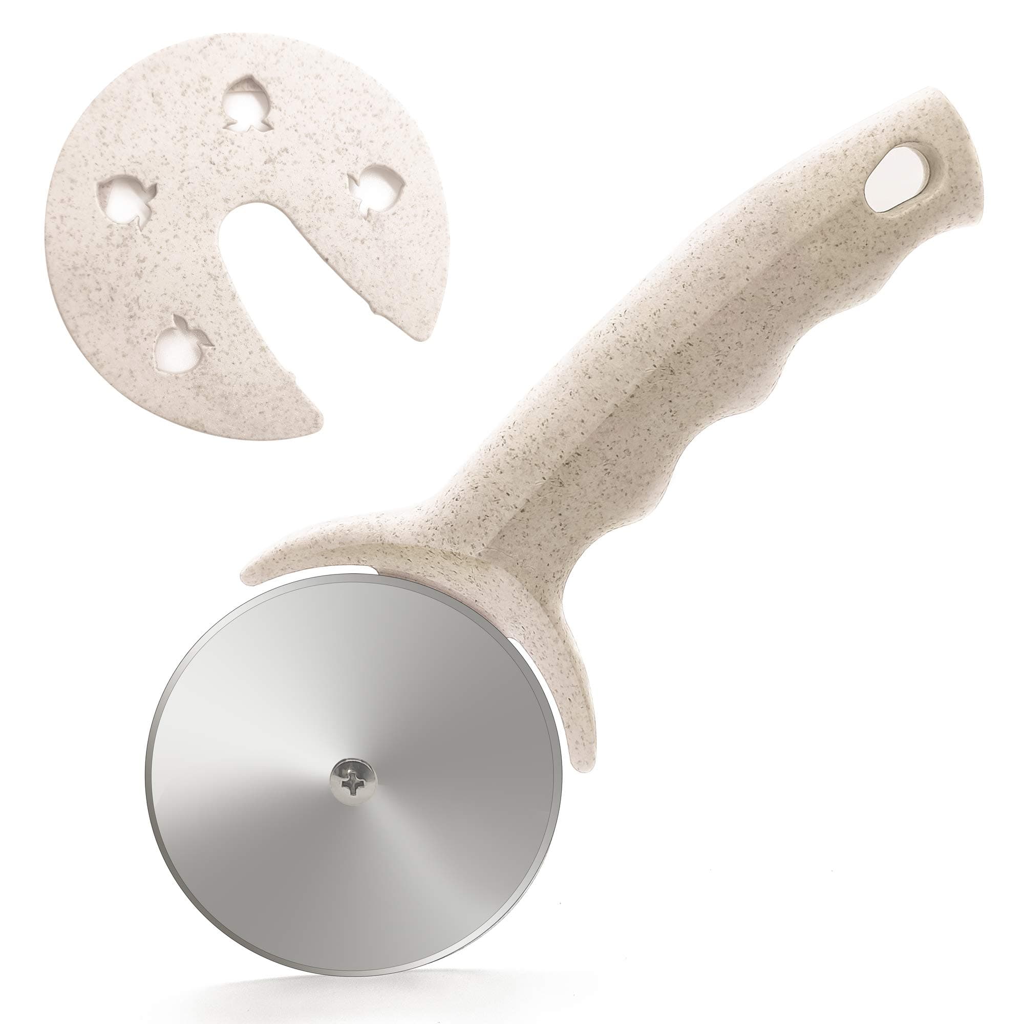 Pizza Cutter Wheel with Cover,Pizza Slicer-Healthy Stainless Steel Material