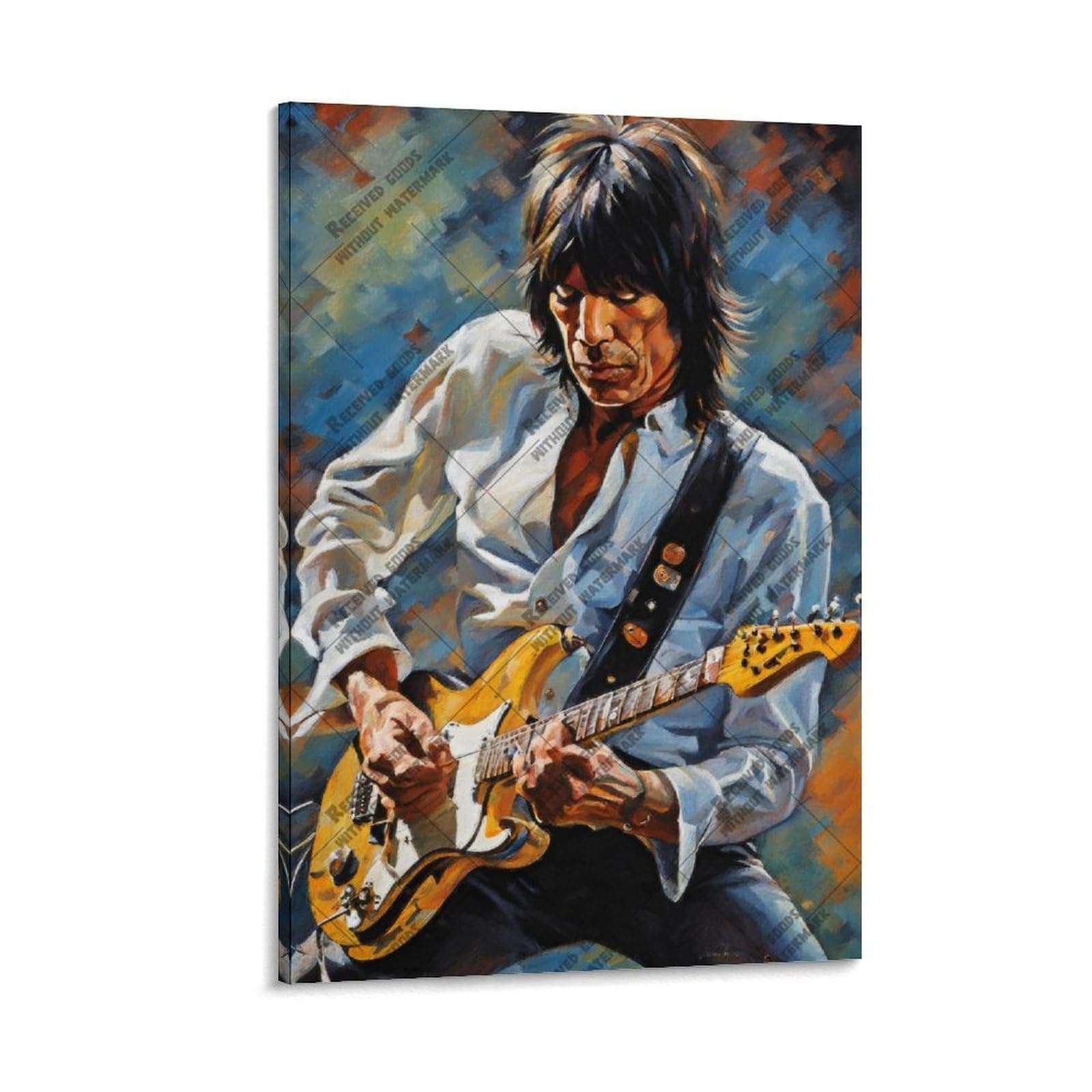 WBBNB Guitarist No. 5 Jeff_Beck Posters for Home Room Decoration Gifts 20x30inch(50x75cm)