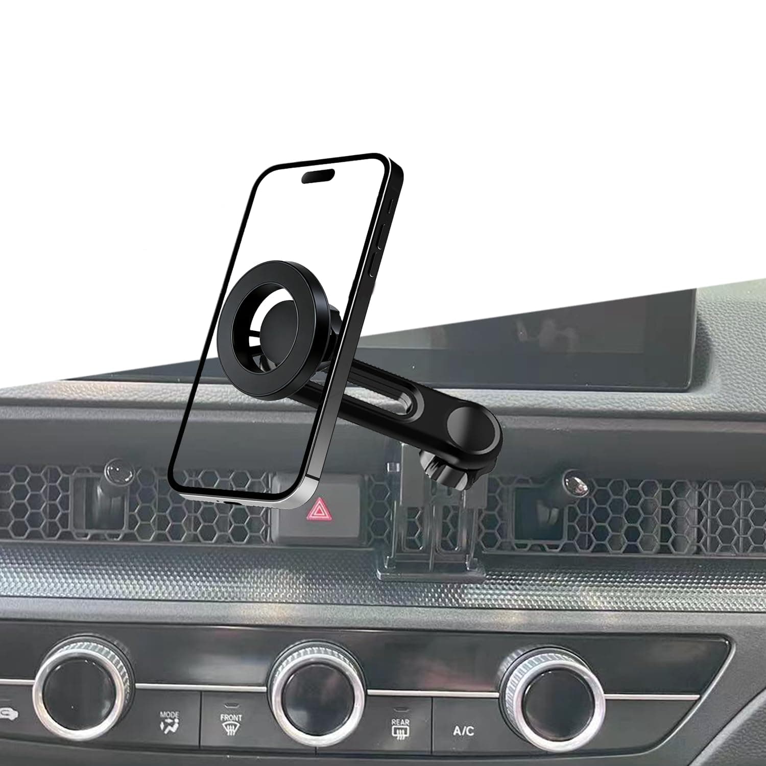 oricarmes 2026 Latest Extension arm for Honda CR-V Magnetic Phone Mount Adjustable & Custom Fit 360° Rotation One-Hand Operation 6th CRV Phone Holder 2023-2026 CRV Accessories