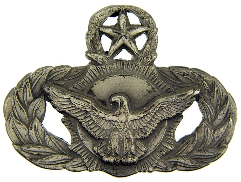 United States Air Force USAF Master Security Police Lapel Pin