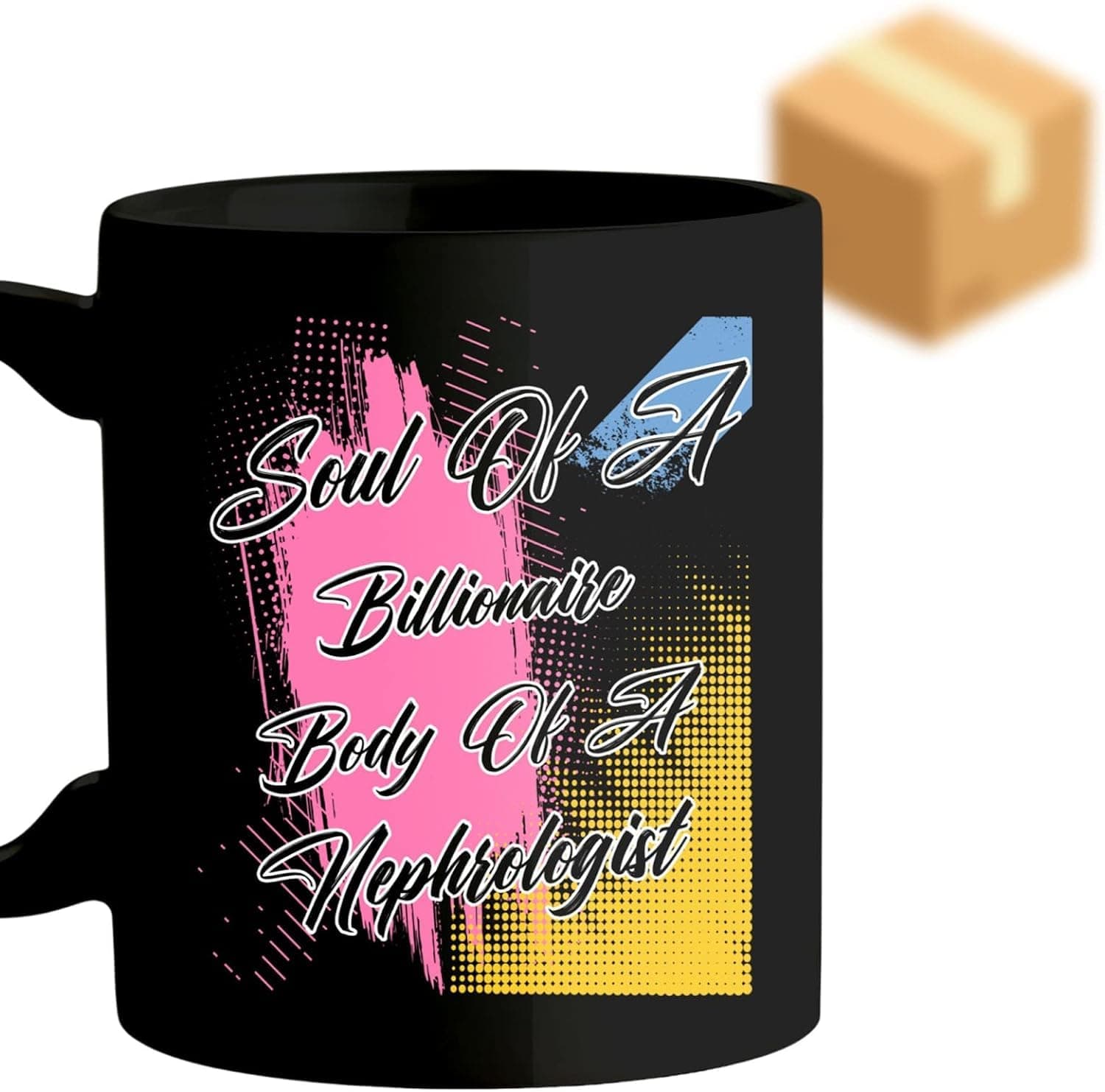 Dexton Jayda Coffee Mug Nephrologist - Of a Billionaire, Body Of Nephrologist Funny Cups Gifts for, Family, Coworker, Father, Mother on Holidays, Year, Birthday Cup 857623 81821