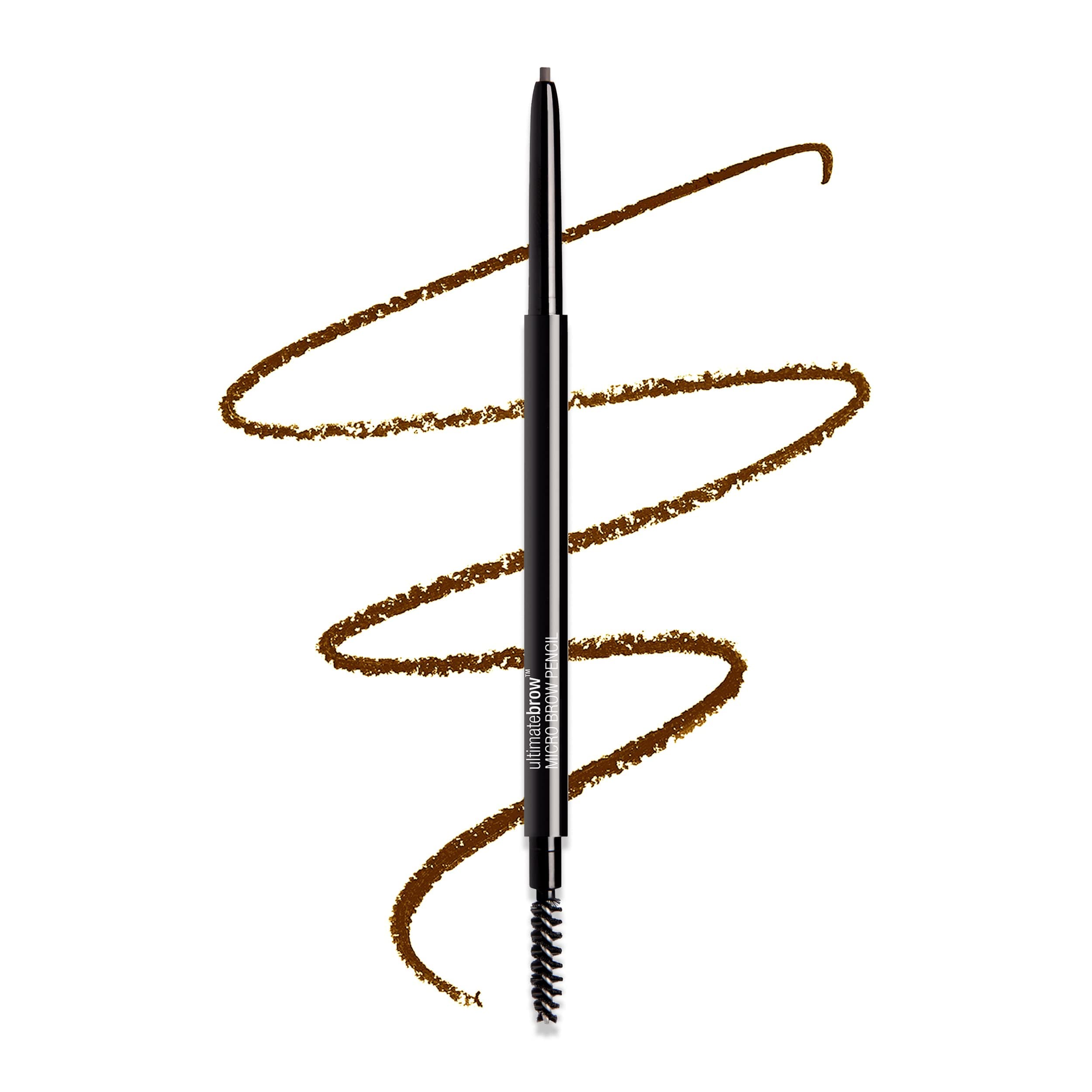wet n wild Ultimate Brow Micro Eyebrow Retractable Pencil, Ultra Fine Tip, Draws Tiny Brow Hairs - Brunette