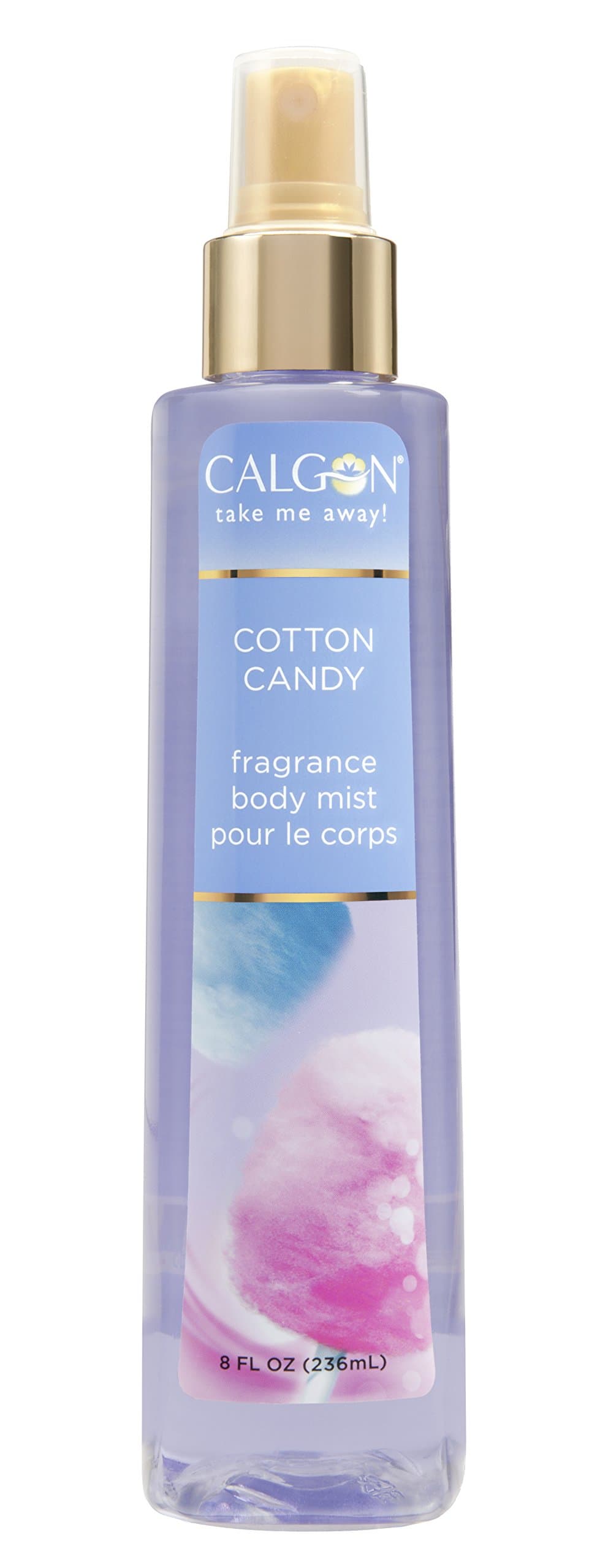Calgon Fragrance Body Mist, Cotton Candy, 236 ml