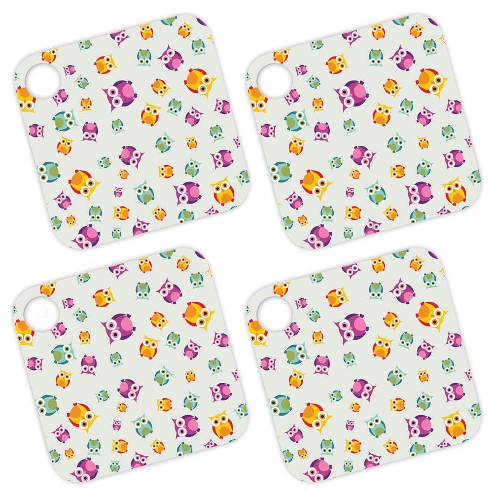 MightySkins Skin for Tile Mate (2020) 4 Pack - Owls | Protective, Durable, and Unique Vinyl Decal Wrap Cover | Easy to Apply, Remove, and Change Styles | Made in The USA