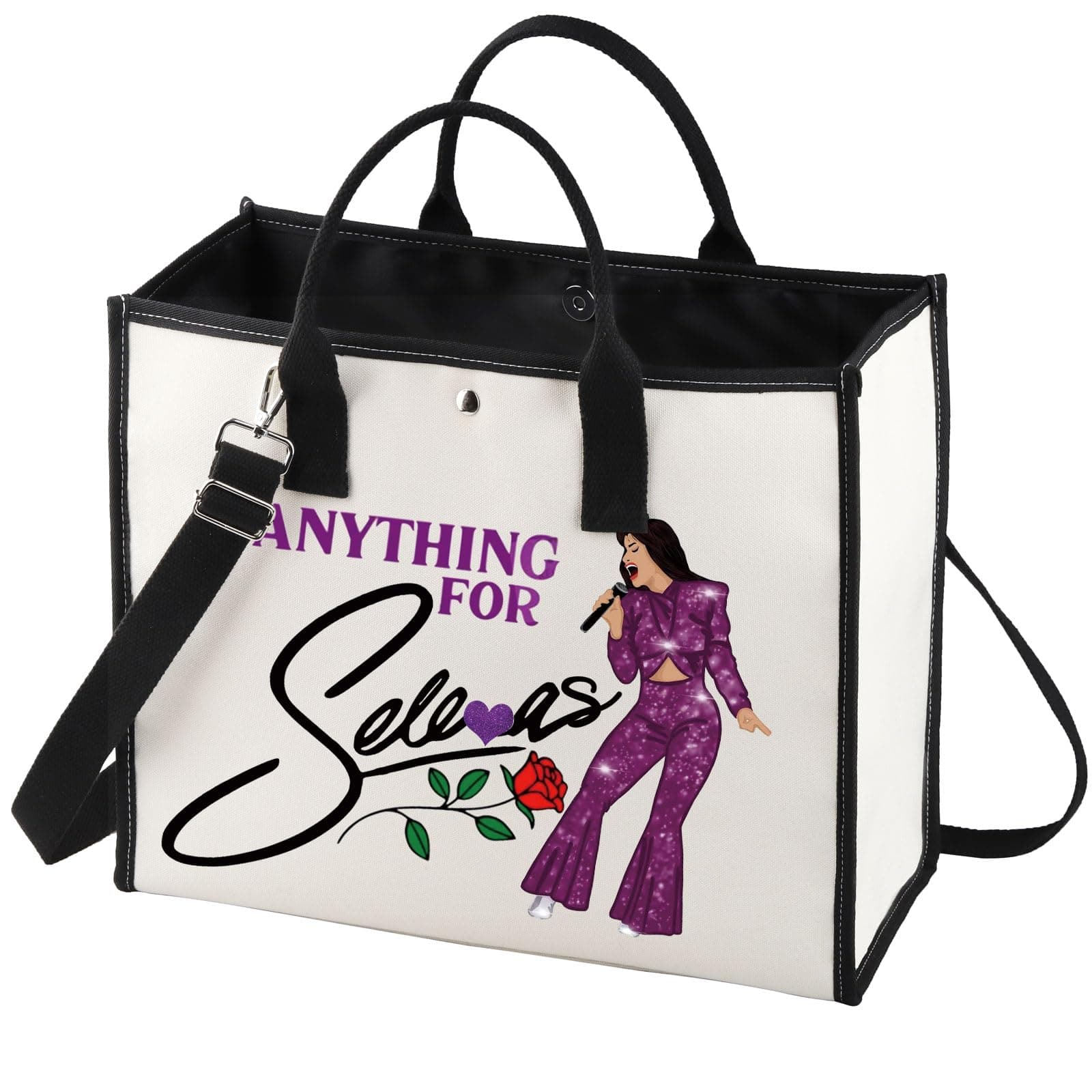 BWWKTOP Music Lover Cosmetic Bag Singer Fans Gift Music Album Gifts Singer Fans Zipper Pouch Bag Singer Merandise, anything for BG, Bag