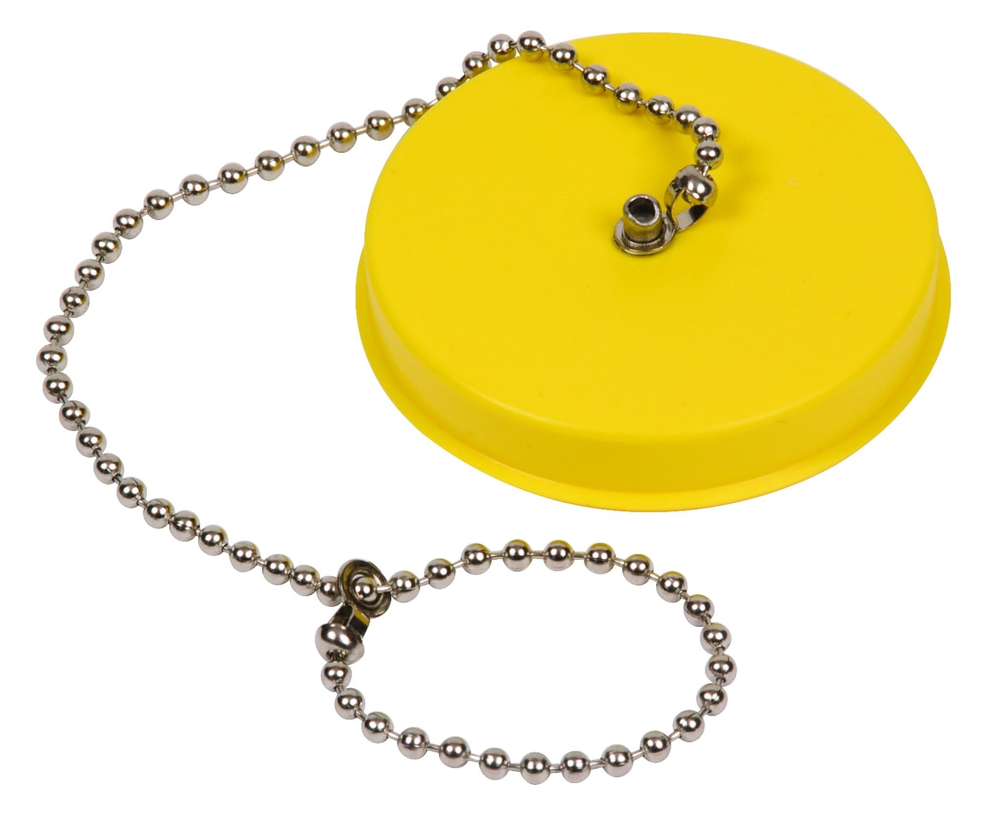 Bradley S53-063 Black Eye/Face Wash Dust Cover Cap, Yellow