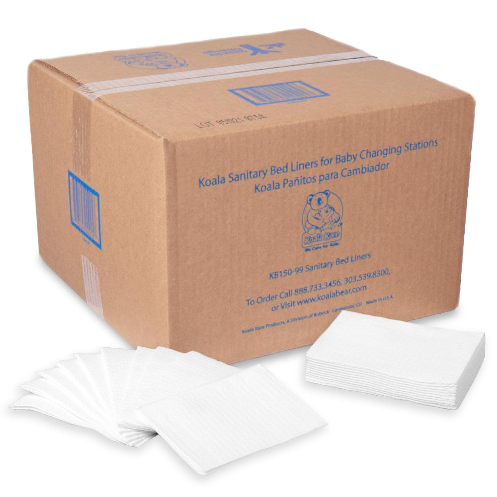 Koala Kare KB150-99 Baby Station Bed Liners - 500 / CS