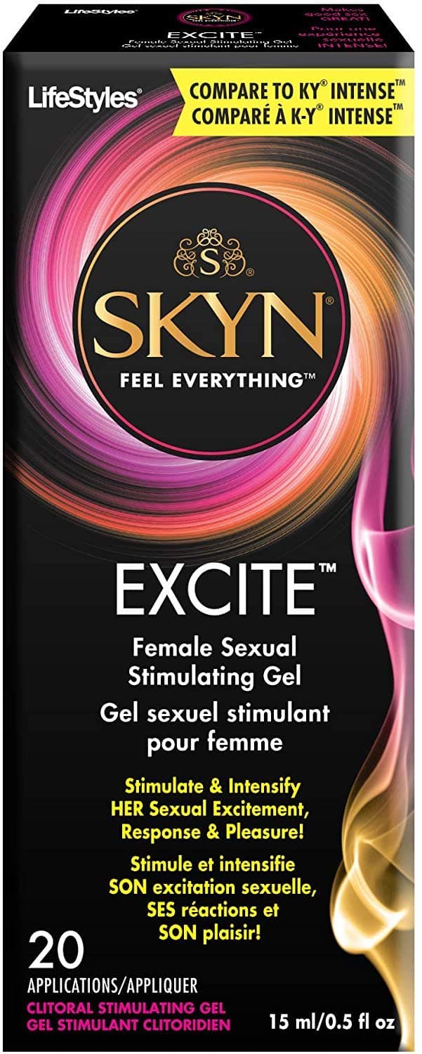 Lifestyles Excite Female Stimulating Gel - 0.50 Ounce