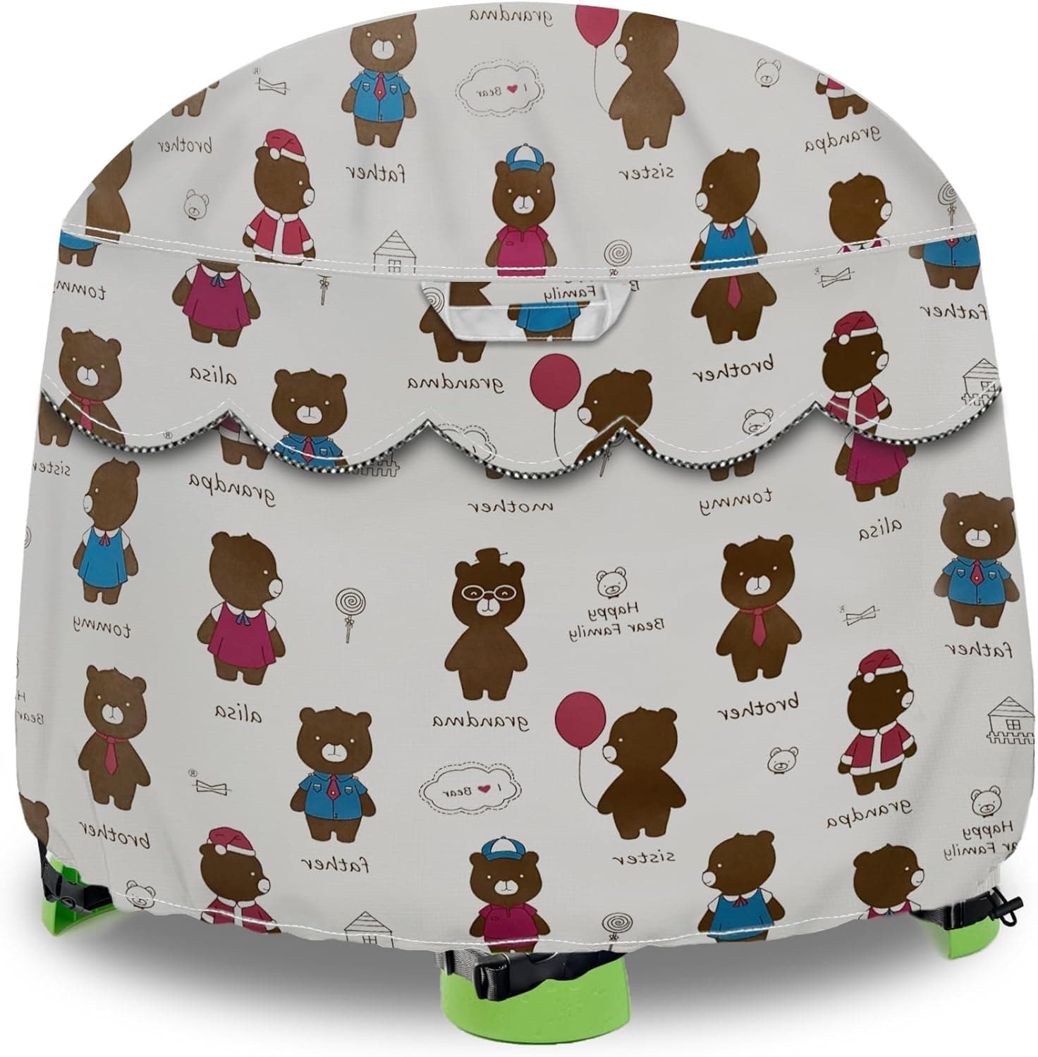 Kids Water Table Cover - Outdoor Kids Toy Cover for Showers Splash Tower Water Table, Round