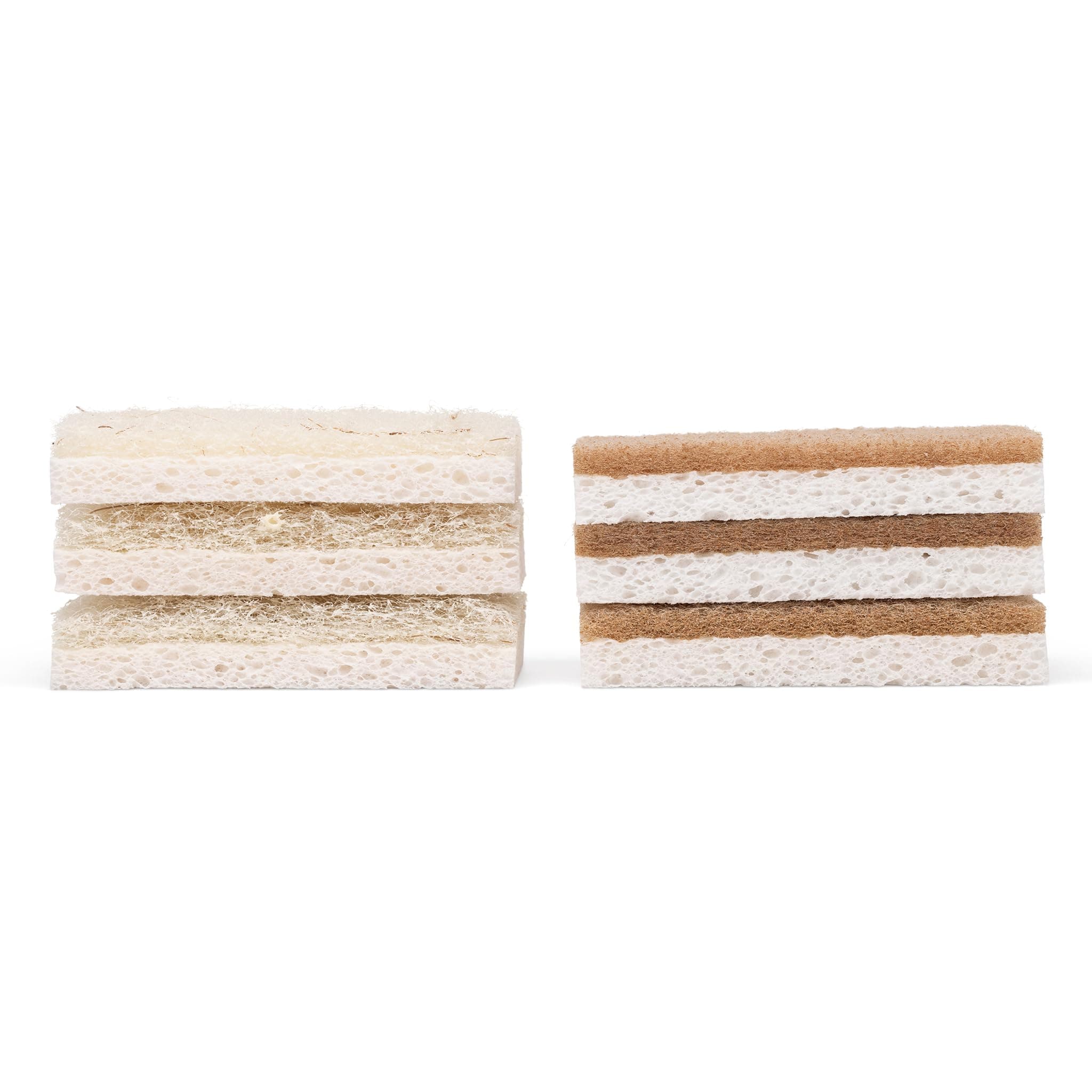 Nutcase - Mixed Scrubber Sponges - 6pc