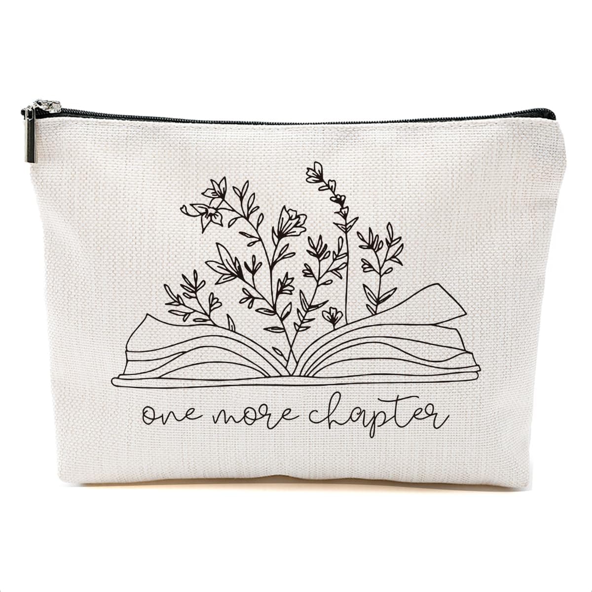 Book Themed Gifts Book Accessories Funny Makeup Bag Bookish Cosmetic Bag