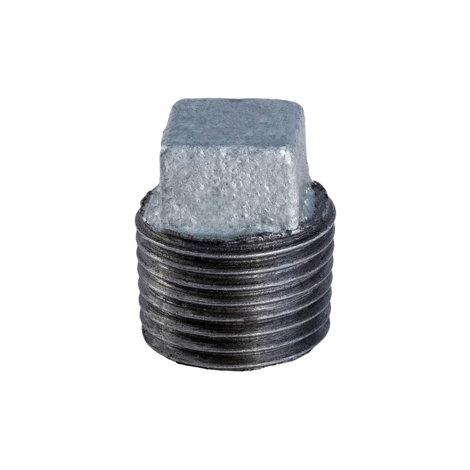Everflow Supplies GMPL3000 3" Galvanized Malleable Iron Plug with Square Head
