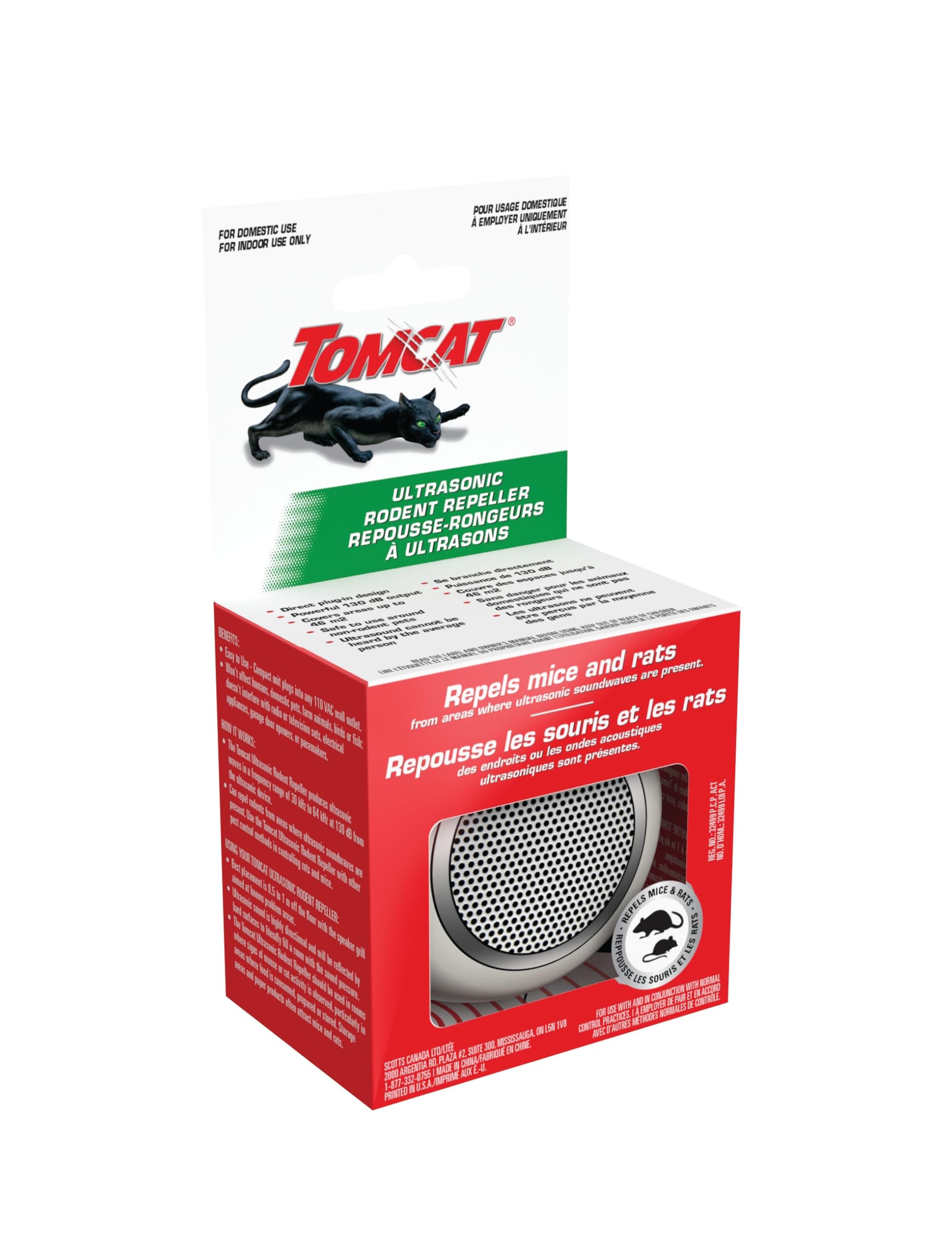 Tomcat Ultrasonic Rodent Repeller (Unit)