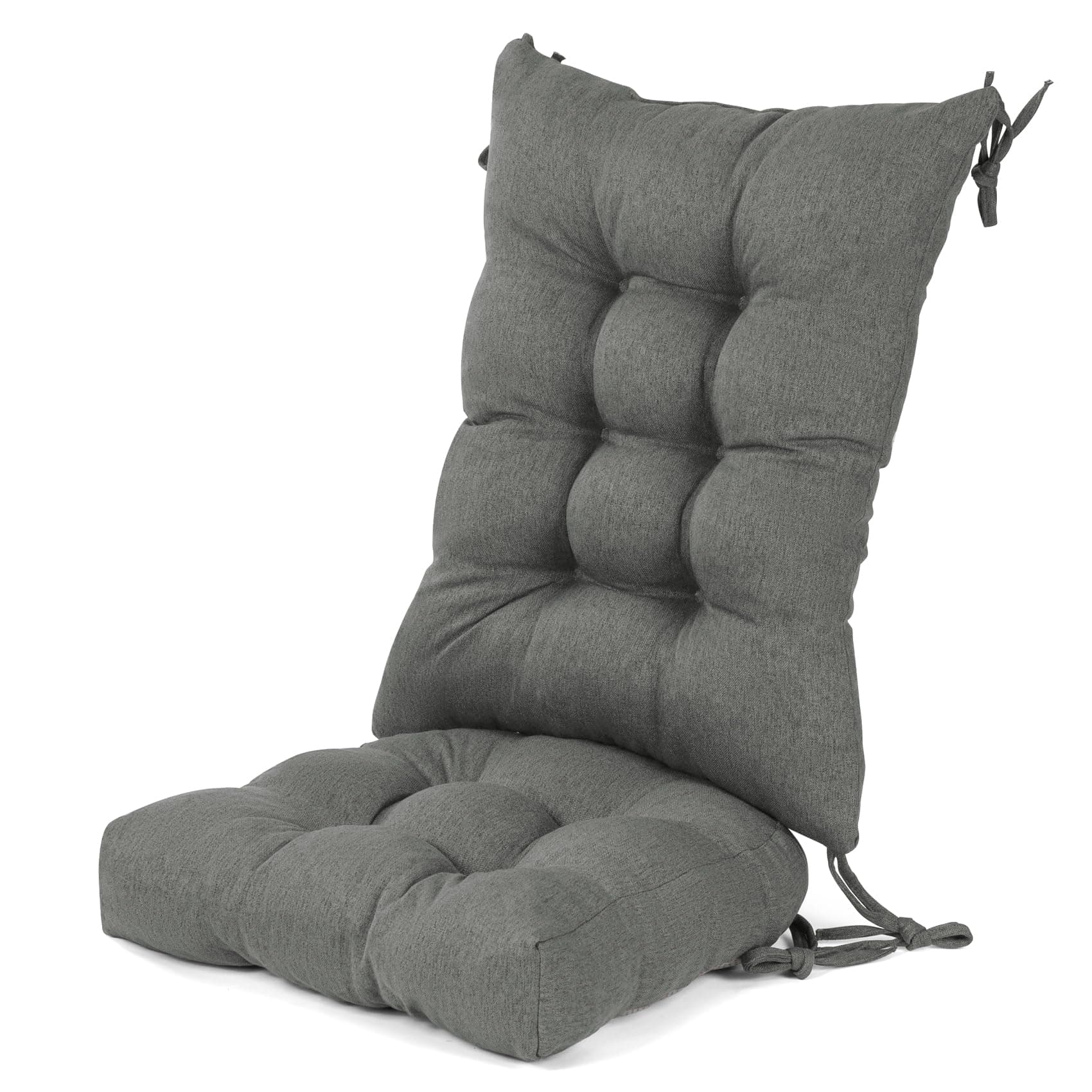 Lokex Rocking Chair Cushion, 21x17/17x17 Inches, Seat & Back Set