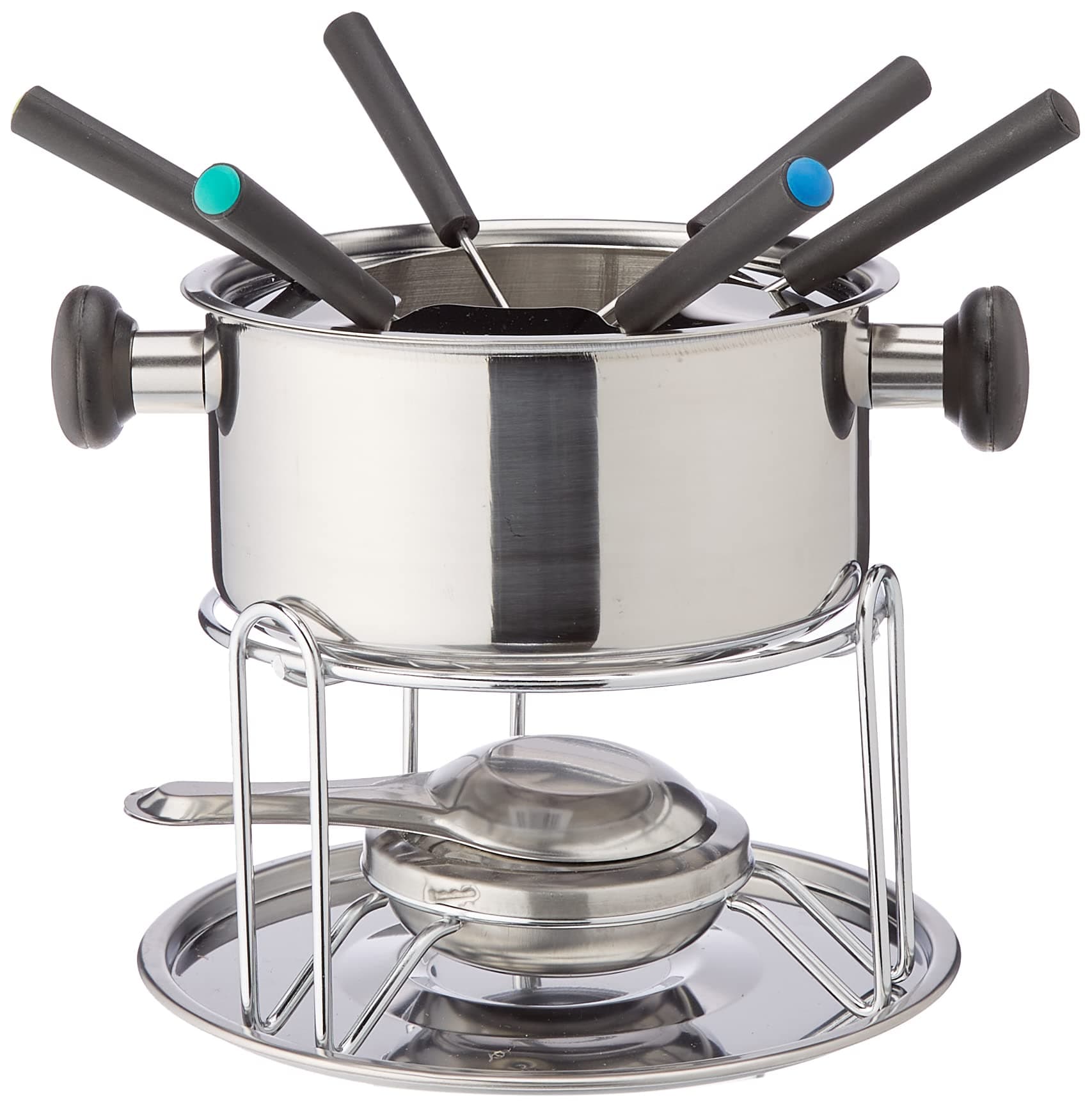 Beka Cortina Stainless Steel Fondue Set, 21x18.5x21 cm, Silver