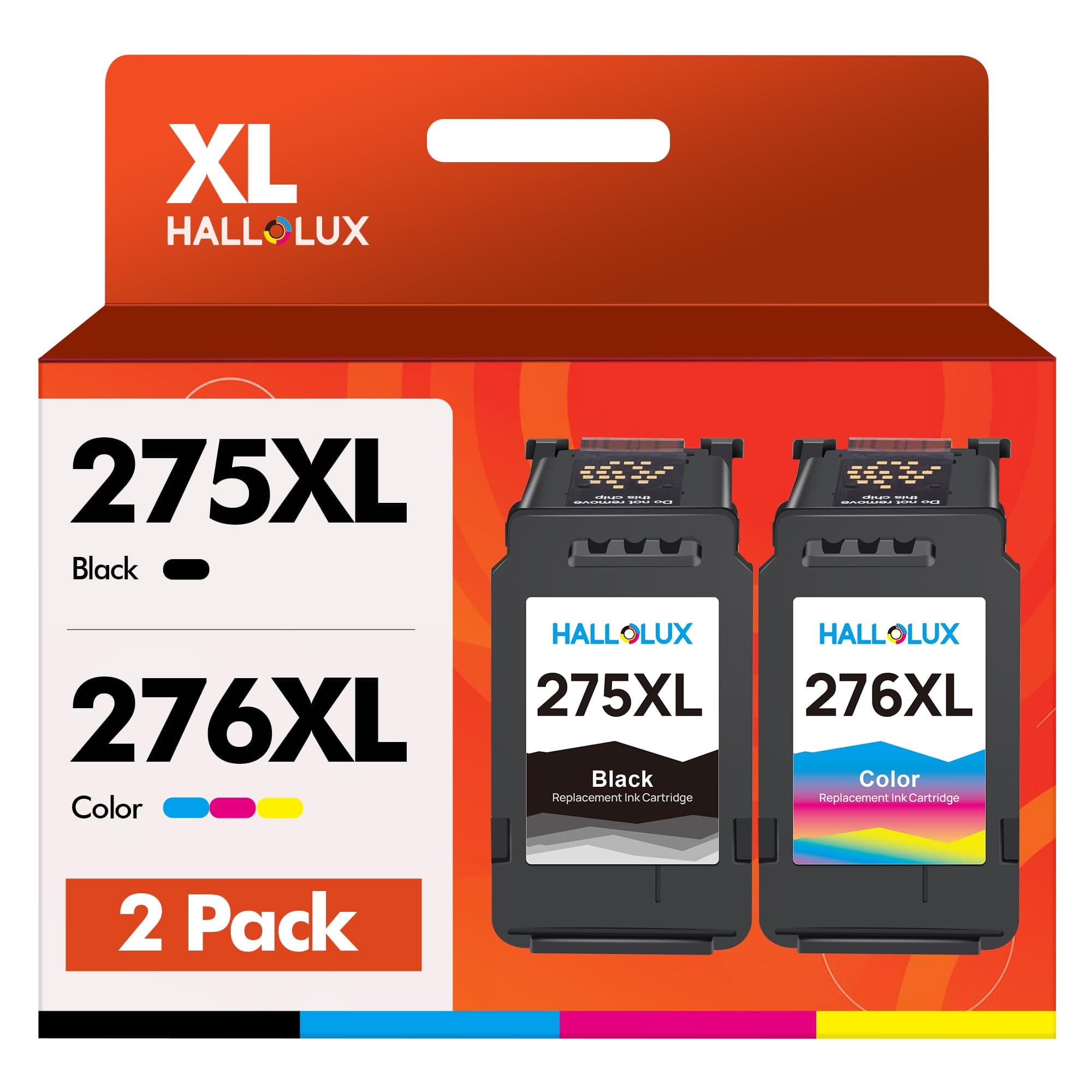275XL 276XL Ink Replacement for Canon 275 276 XL Cartridges